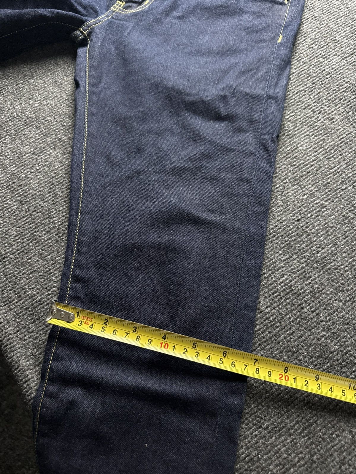 Carhartt 00s Carhartt Rebel Pant Raw Indigo Denim Workwear Jeans Size US 28 / EU 44 - 22 Thumbnail