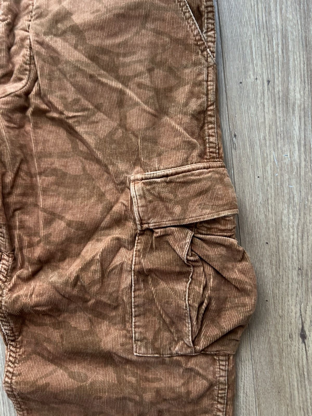 Stussy 00’s STUSSY CARGO MULTIPOCKET CAMO HEAVY RARE BAGGY PANTS Size US 32 / EU 48 - 8 Thumbnail