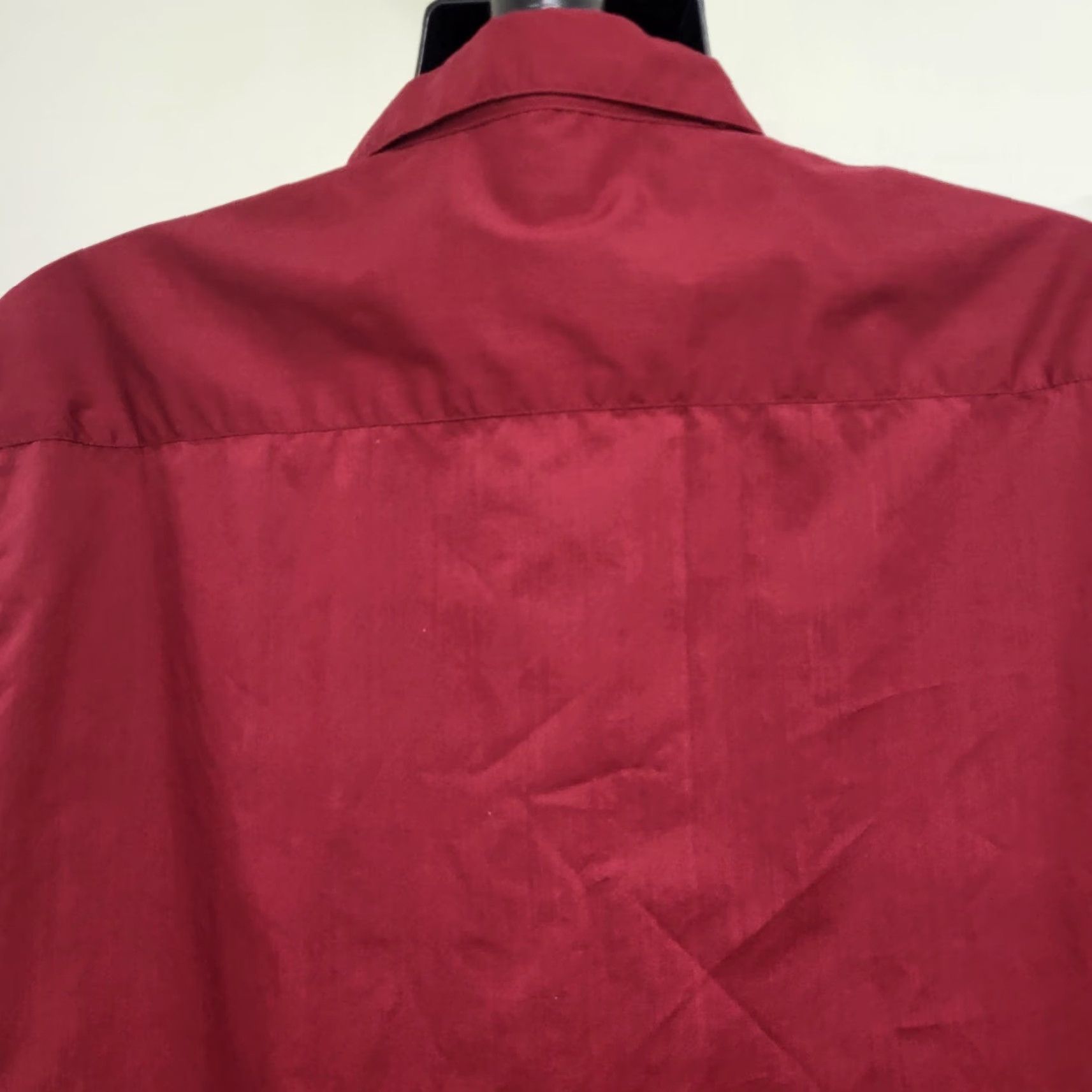 Vintage CUGI Guayabera Shirt Mens XL Red Embroidered Pockets Button-Up Bartender Cigar Beach Classic Vintage No Size US XL / EU 56 / 4 - 3 Thumbnail
