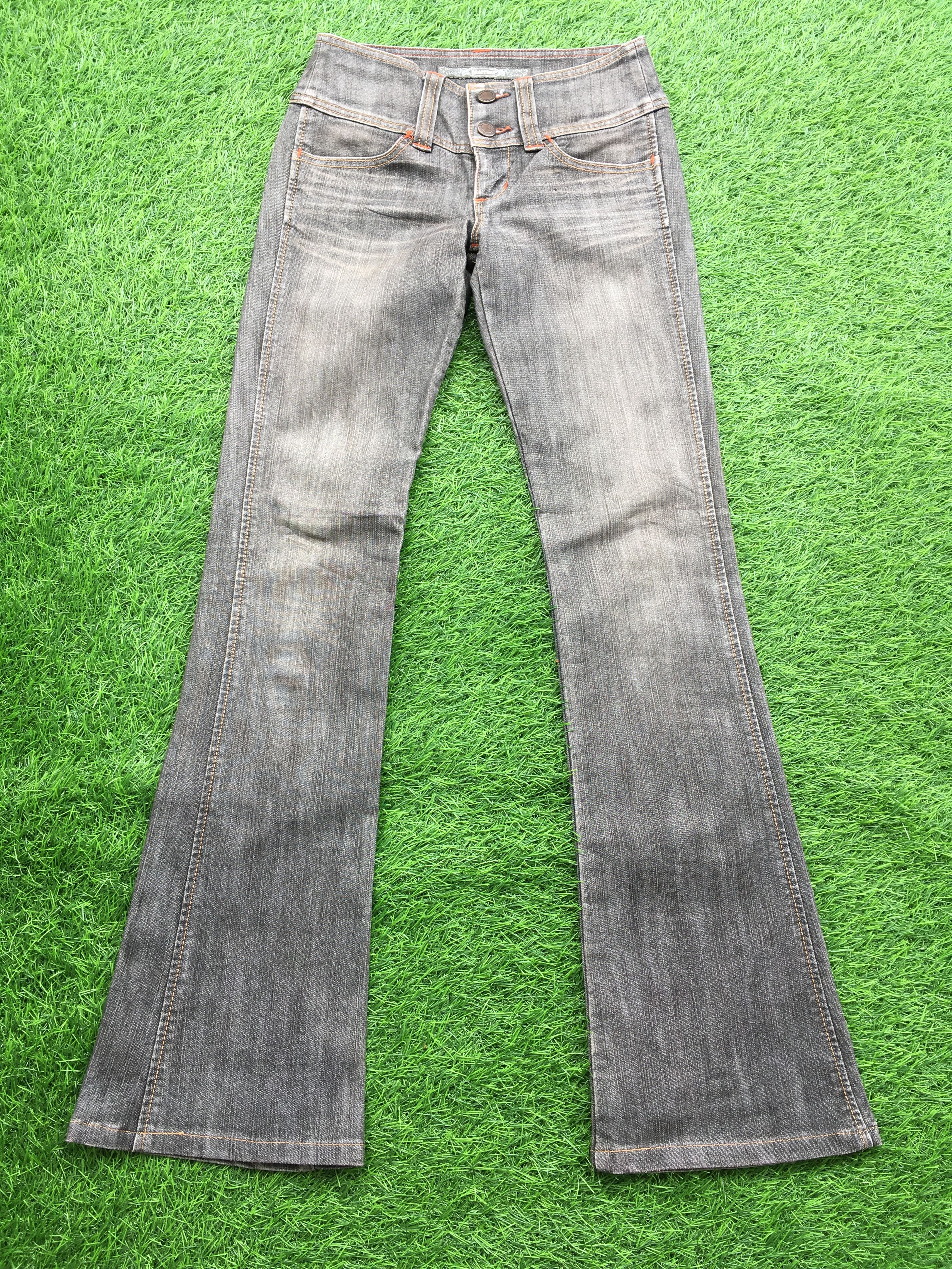 Y2K Low Rise Flare Jeans D-1033
