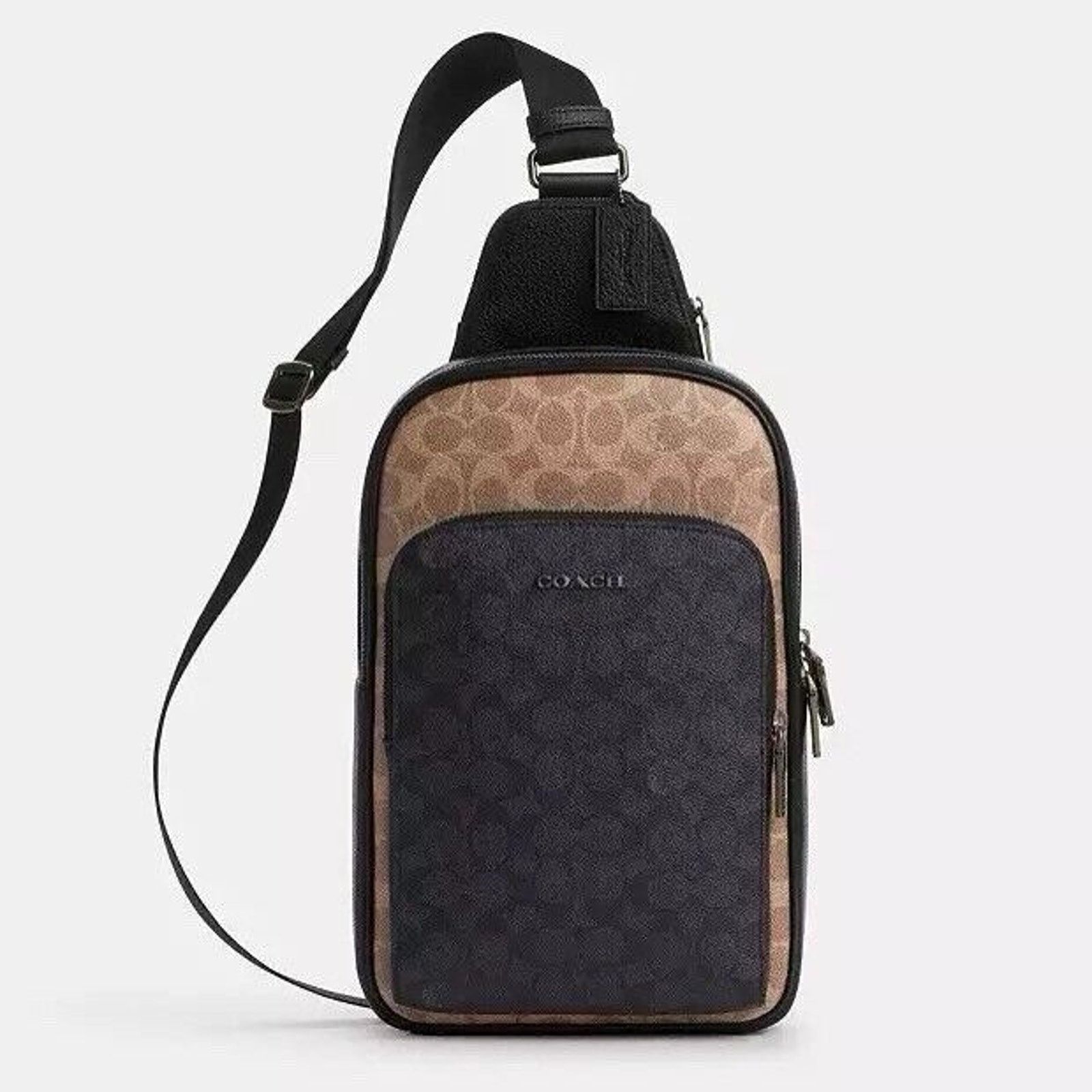 Coach NWT Coach Ethan Pack In Blocked Signature Canvas CZ394 Size ONE SIZE - 2 Thumbnail