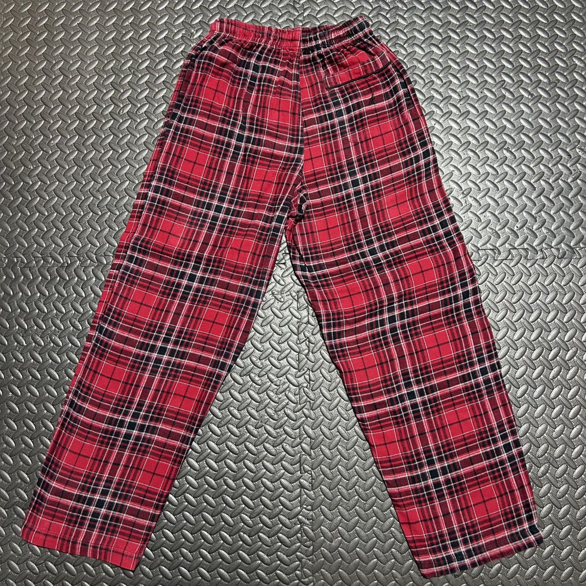Nautica Nautica Sleepwear Pajama Pants Plaid Fleece Red Mens Small Size US 30 / EU 46 - 9 Thumbnail