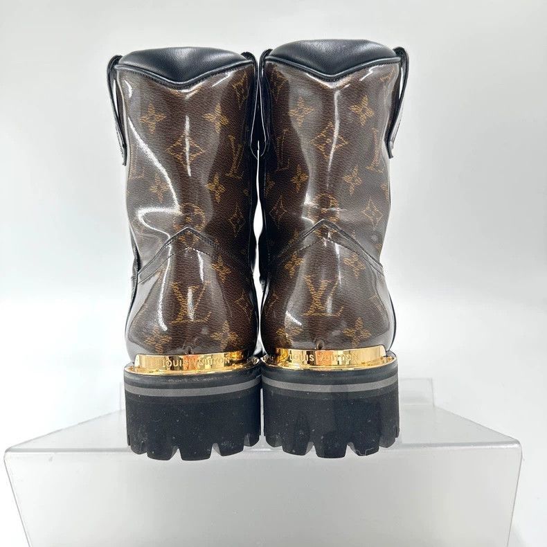 Louis Vuitton Louis Vuitton Louis Vuitton HighTop Martin Boots Jelly-250 Size US 8 / EU 41 - 3 Thumbnail