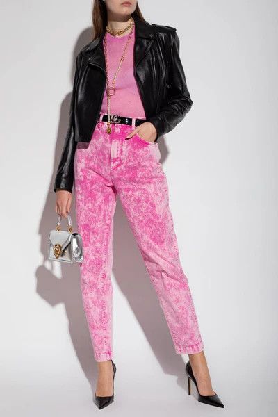 Dolce & Gabbana o1y0825 Denim Pant in Pink Size 30" / US 8 / IT 44 - 4 Thumbnail