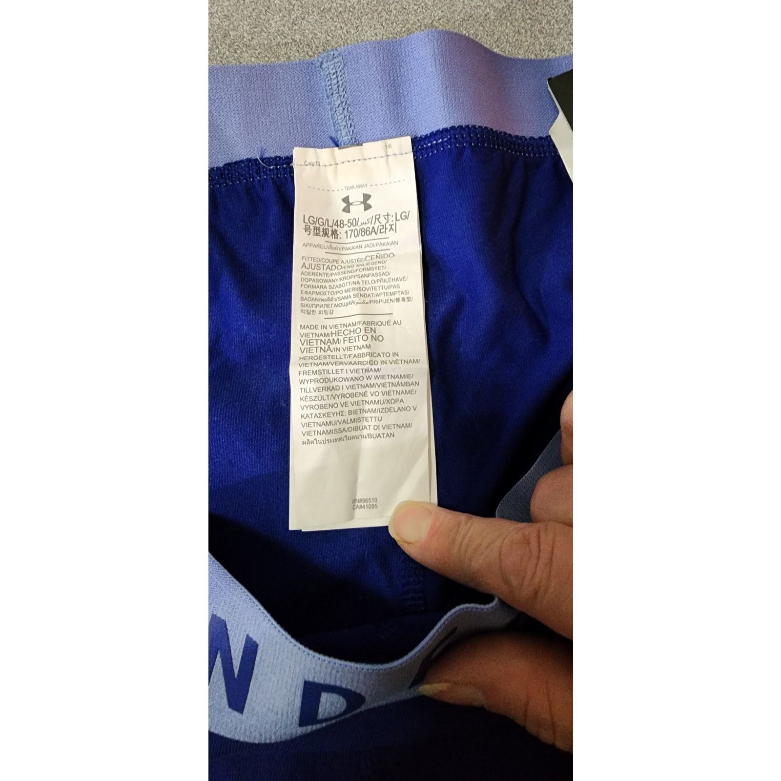 Under Armour Under Armour womens blue exercise pants Size Large Size 36" / US 14 / IT 50 - 6 Thumbnail