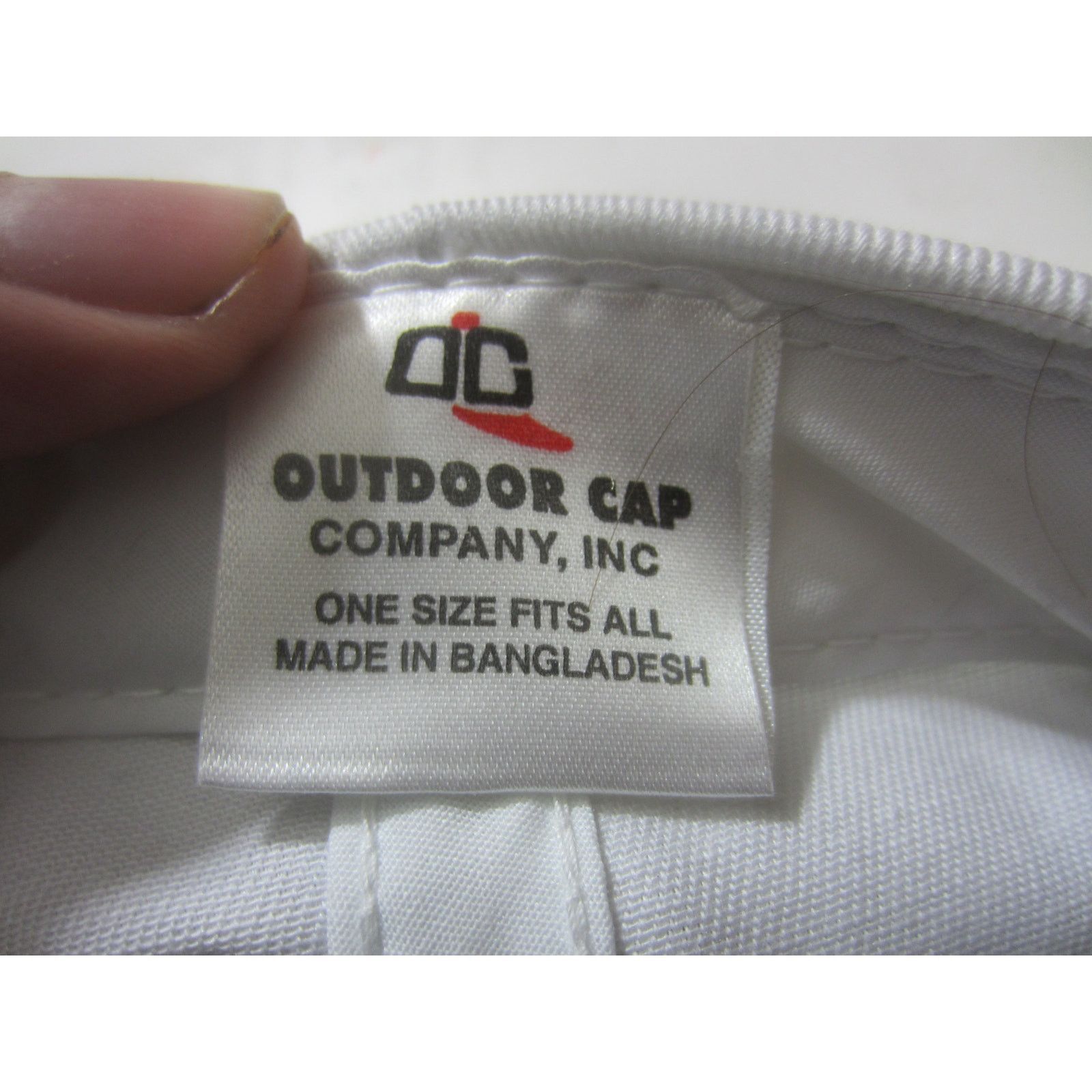 Other Vintage Hussmann Snapback Hat White Navy Blue Outdoor Size ONE SIZE - 3 Thumbnail