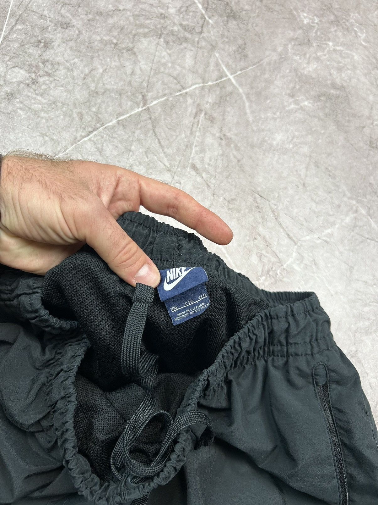 Nike × Vintage Nike Vintage Baggy Driil pants Size US 37 - 5 Thumbnail