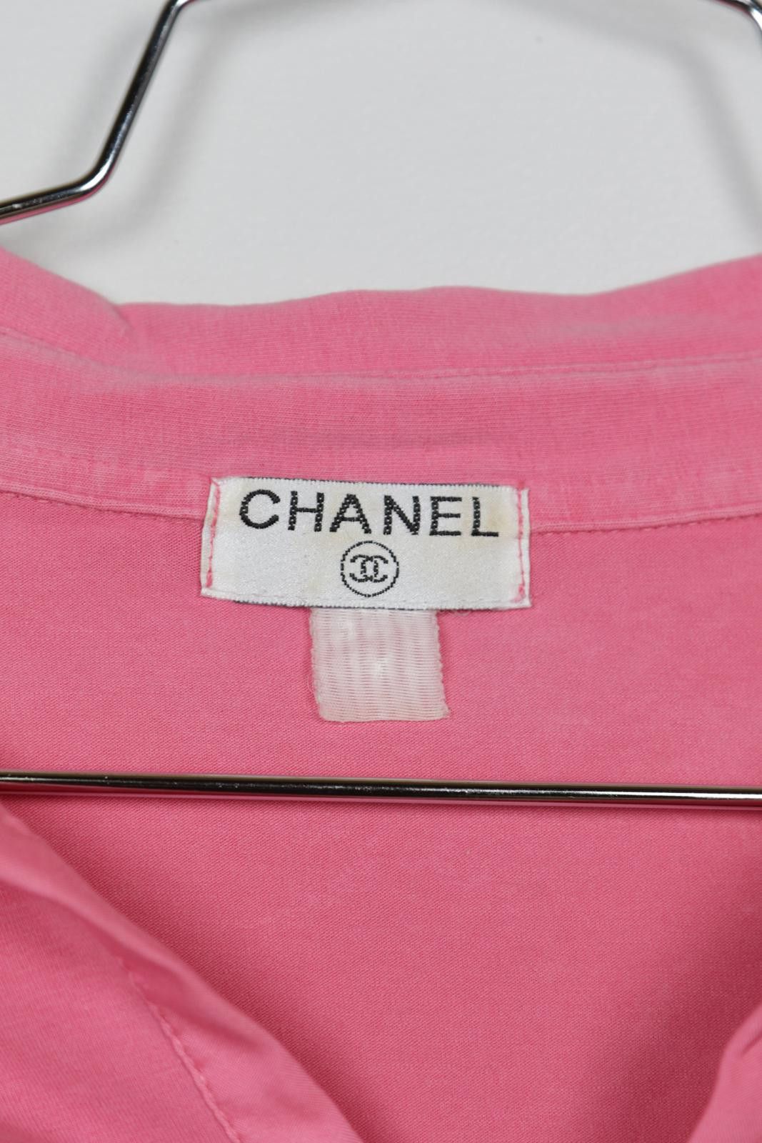 Chanel 00's Chanel V-Neck Pullover T-Shirt Size S / US 4 / IT 40 - 5 Thumbnail