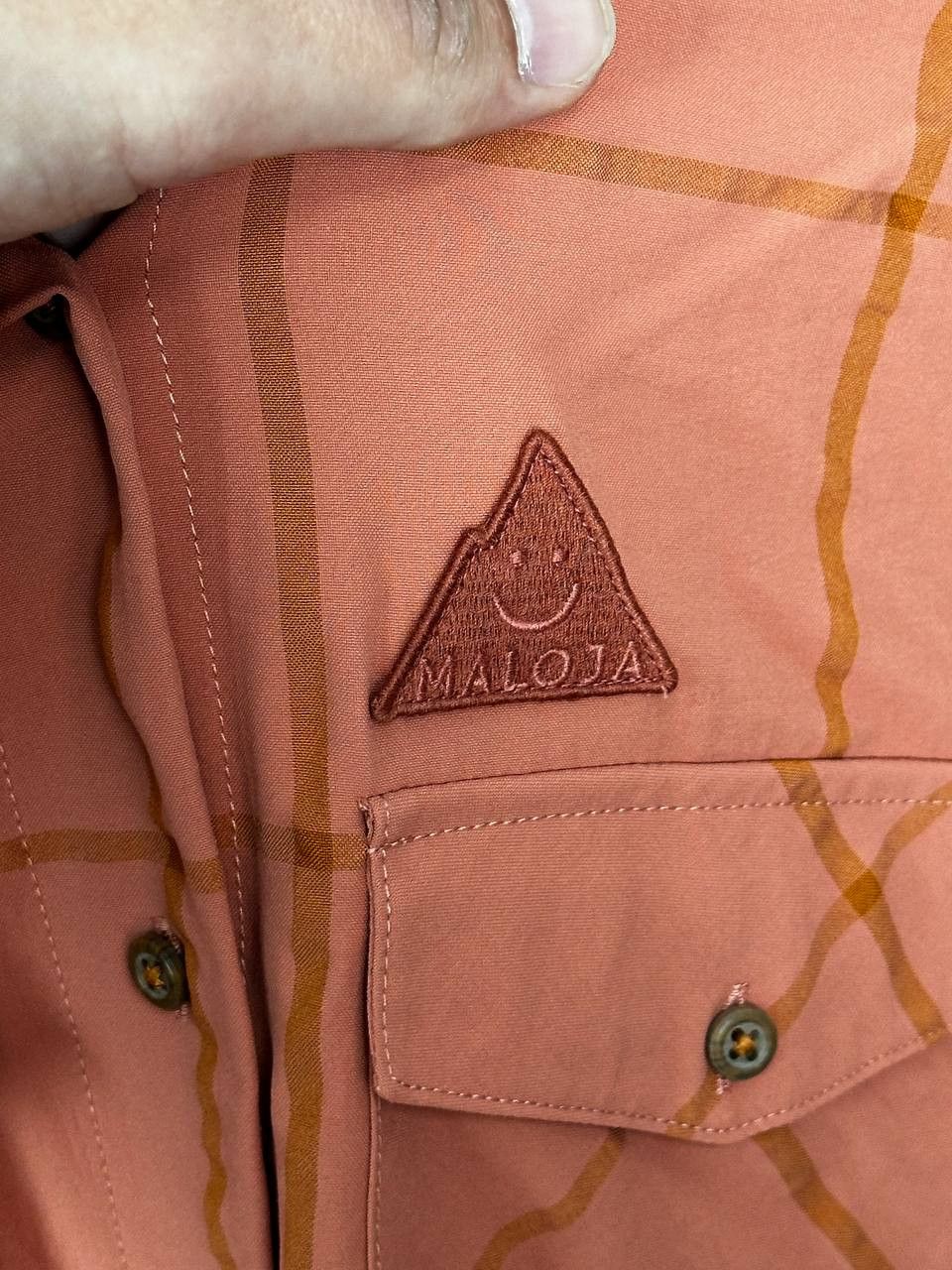 Maloja Maloja Outdoor Plaid Nylon Long Sleeve Shirt Size M / US 6-8 / IT 42-44 - 8 Thumbnail