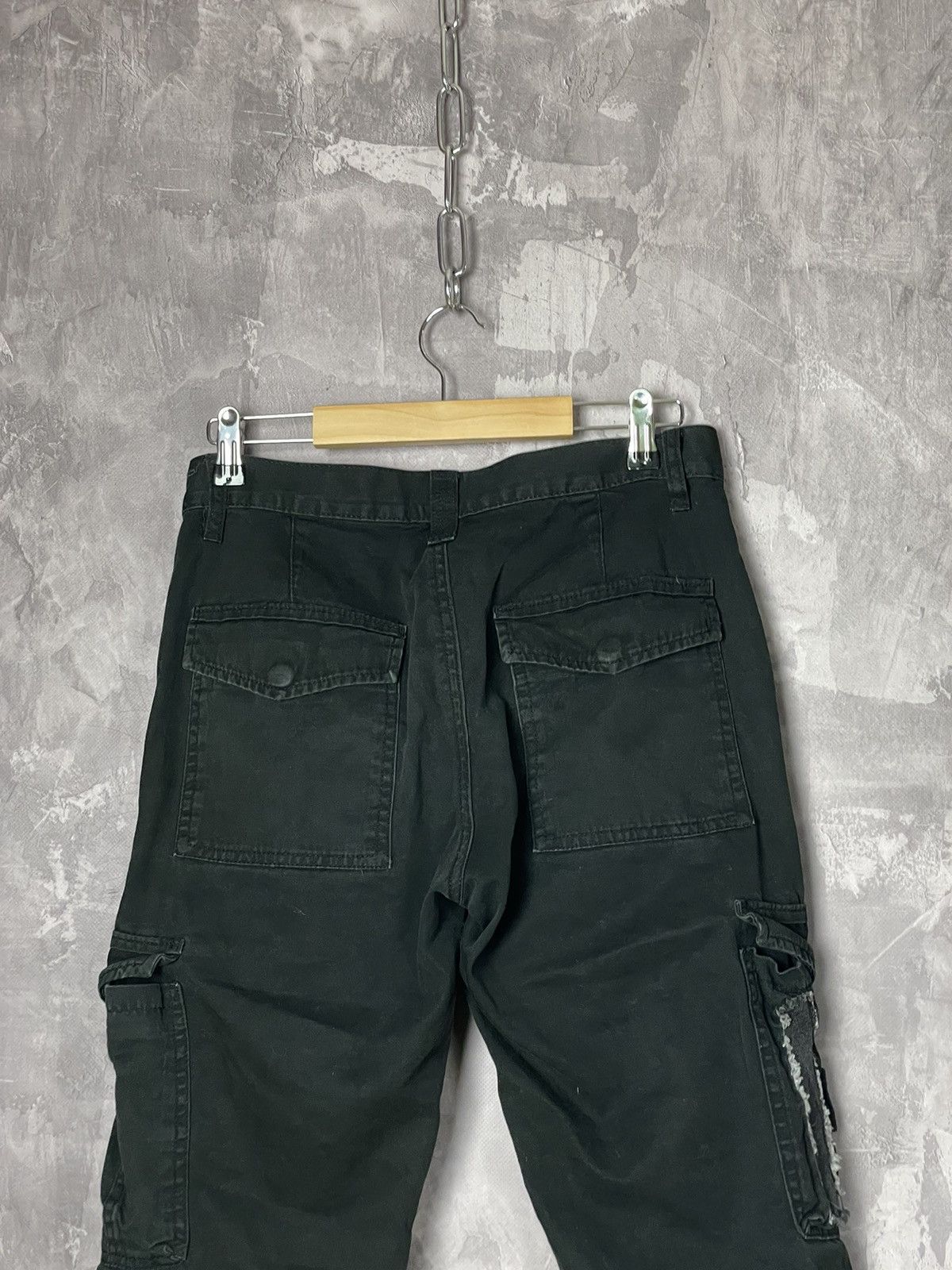 Japanese Brand Vintage Cargo Pant Patchwork y2k affliction Style Size US 29 - 9 Thumbnail