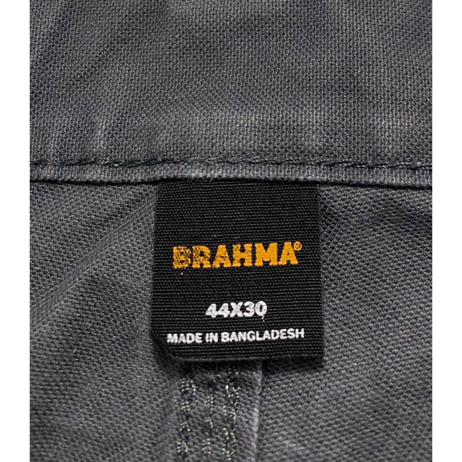 Vintage Brahma Carpenter Pants Wide-Leg Utility Work Men's 44x30 Gray Pants Mens Carpenter Workwear 44 Regular Gray Brahma Size US 44 / EU 60 - 6 Thumbnail