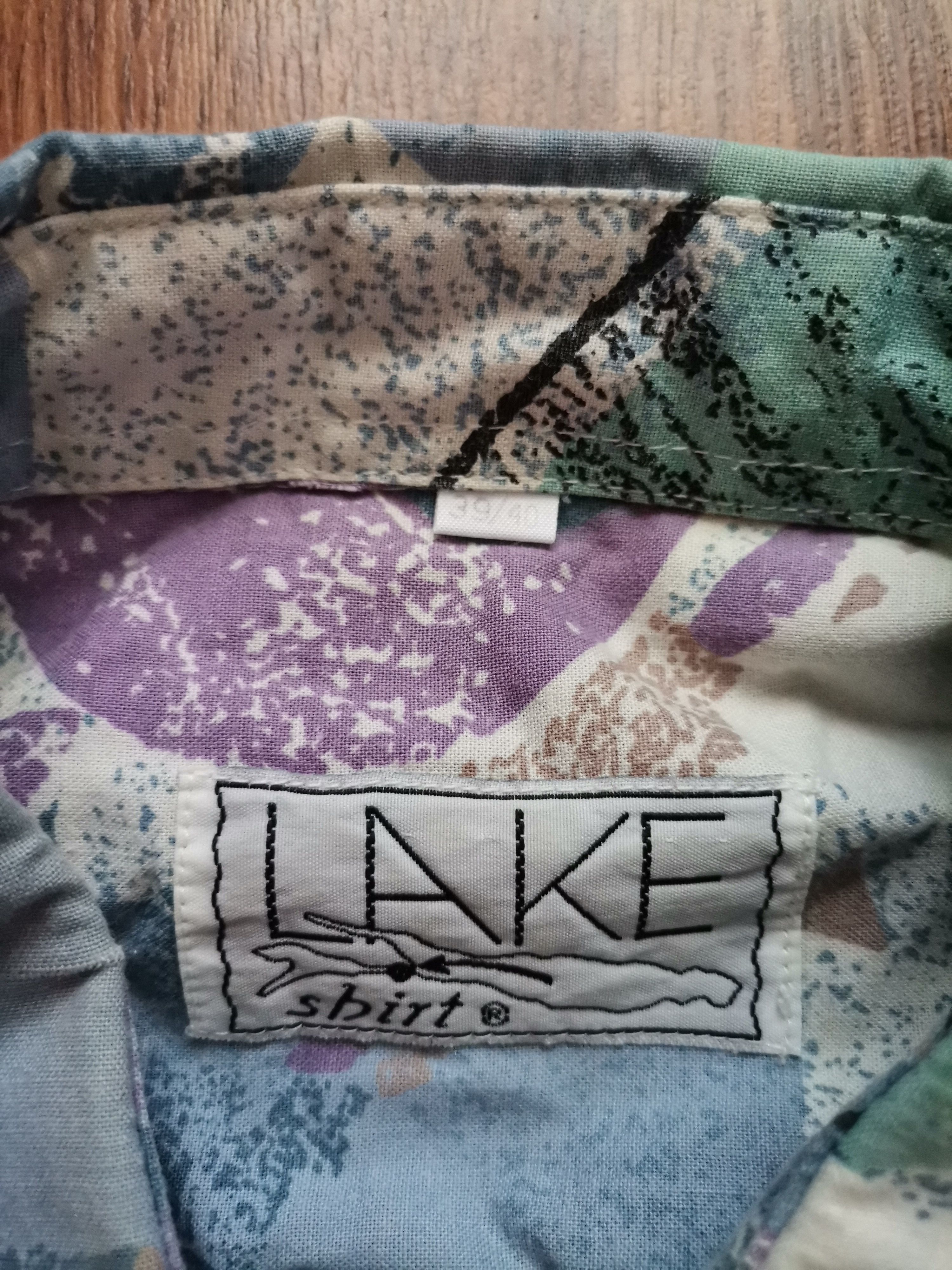 Vintage Vintage Lake Shirt Abstract Shirt Size US XL / EU 56 / 4 - 3 Thumbnail