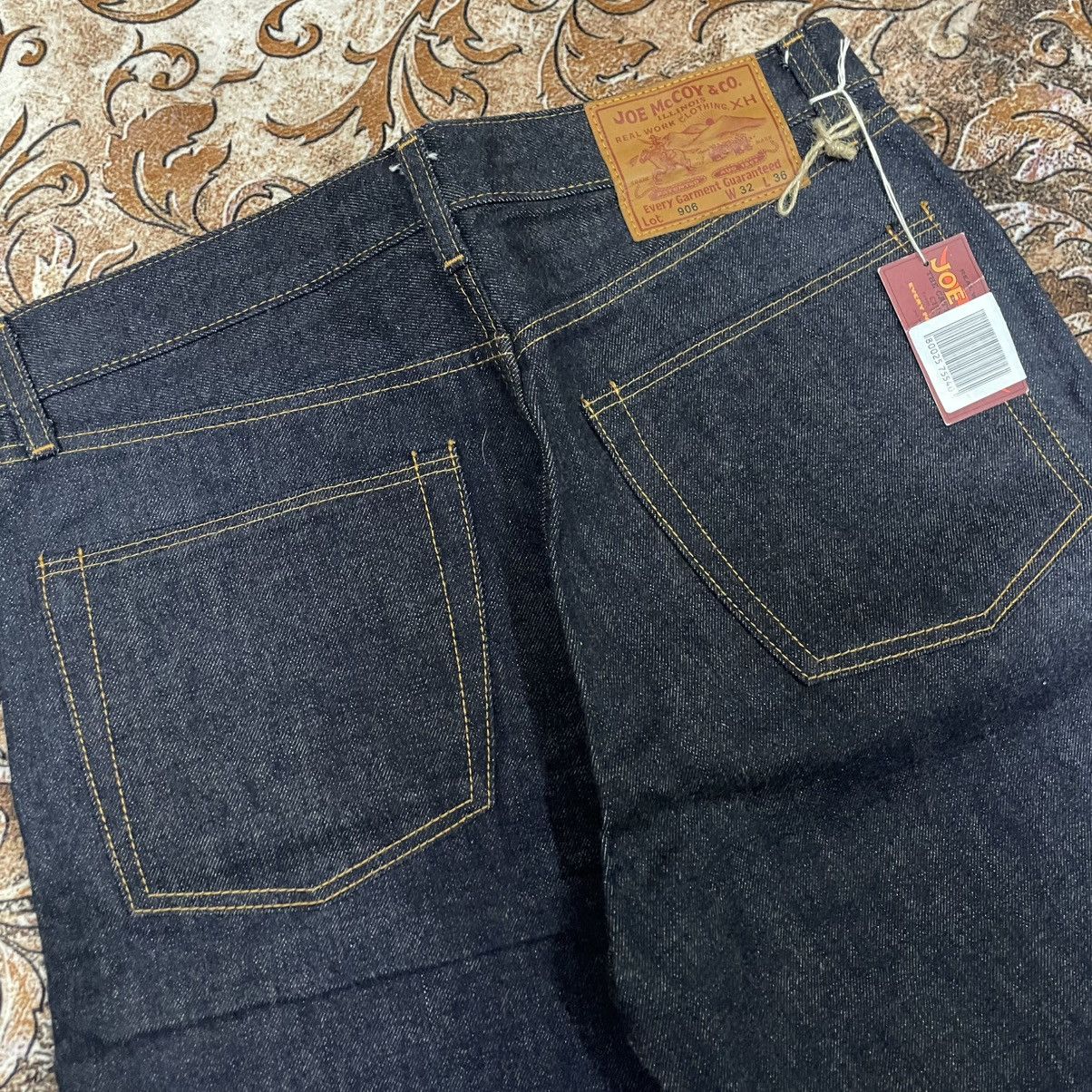 The Real McCoy's 🔥🇯🇵NOS Unworm Joe Mc Coy Selvedge Denim Shorts Pants Size US 32 / EU 48 - 5 Thumbnail