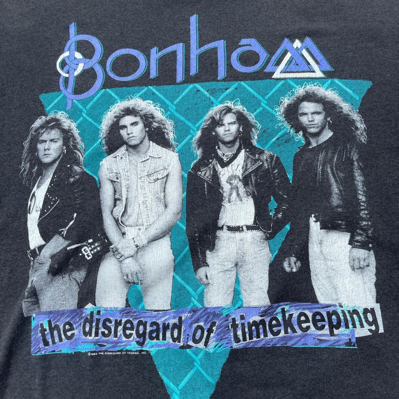 Vintage Vintage 80s Bongham the disregard of timekeeping concert tee Size US XL / EU 56 / 4 - 2 Thumbnail