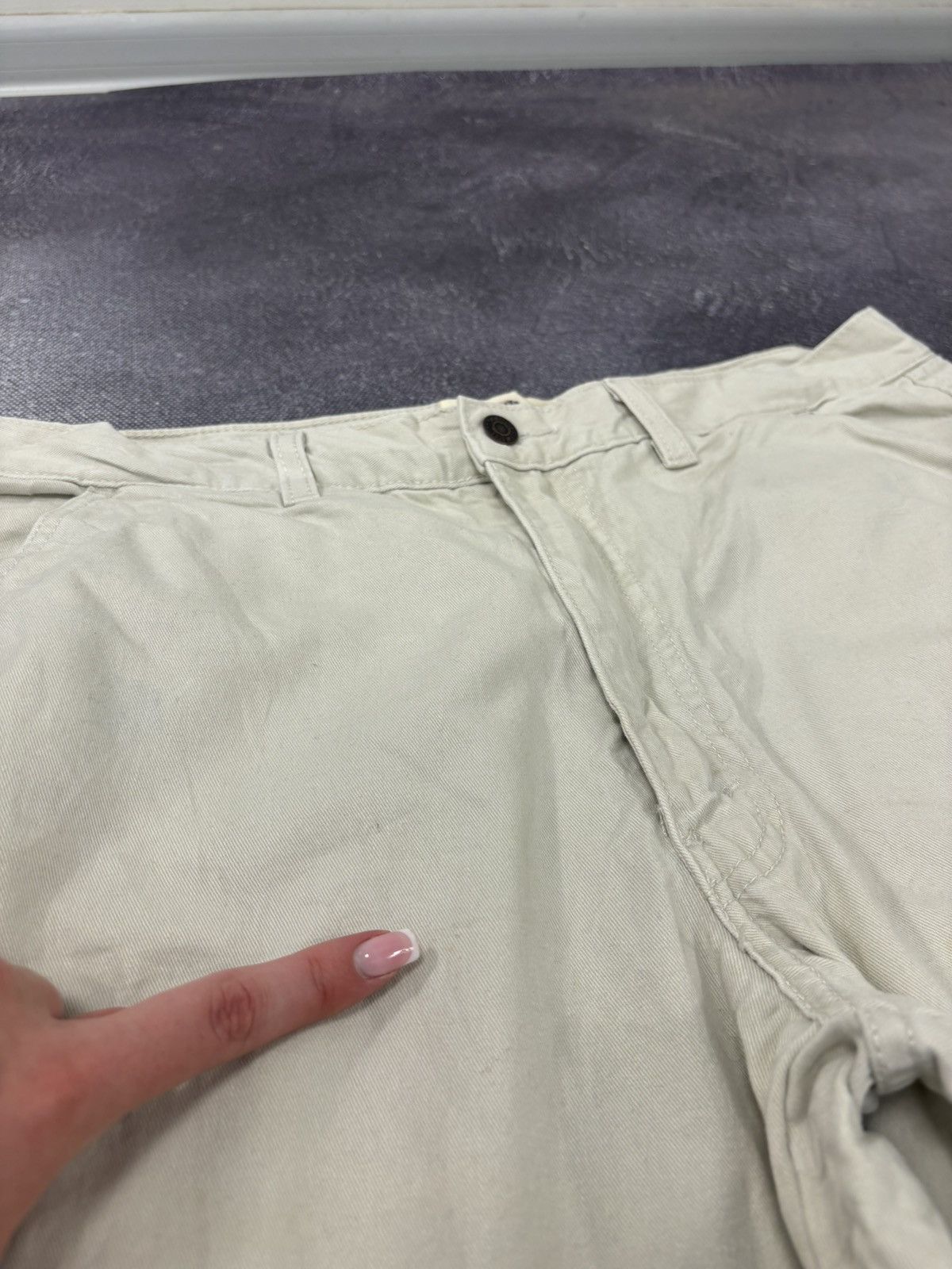 Levi's Vintage Levi’s Signature Y2K Beige Utility Hype Cargo Shorts Size US 34 / EU 50 - 5 Thumbnail