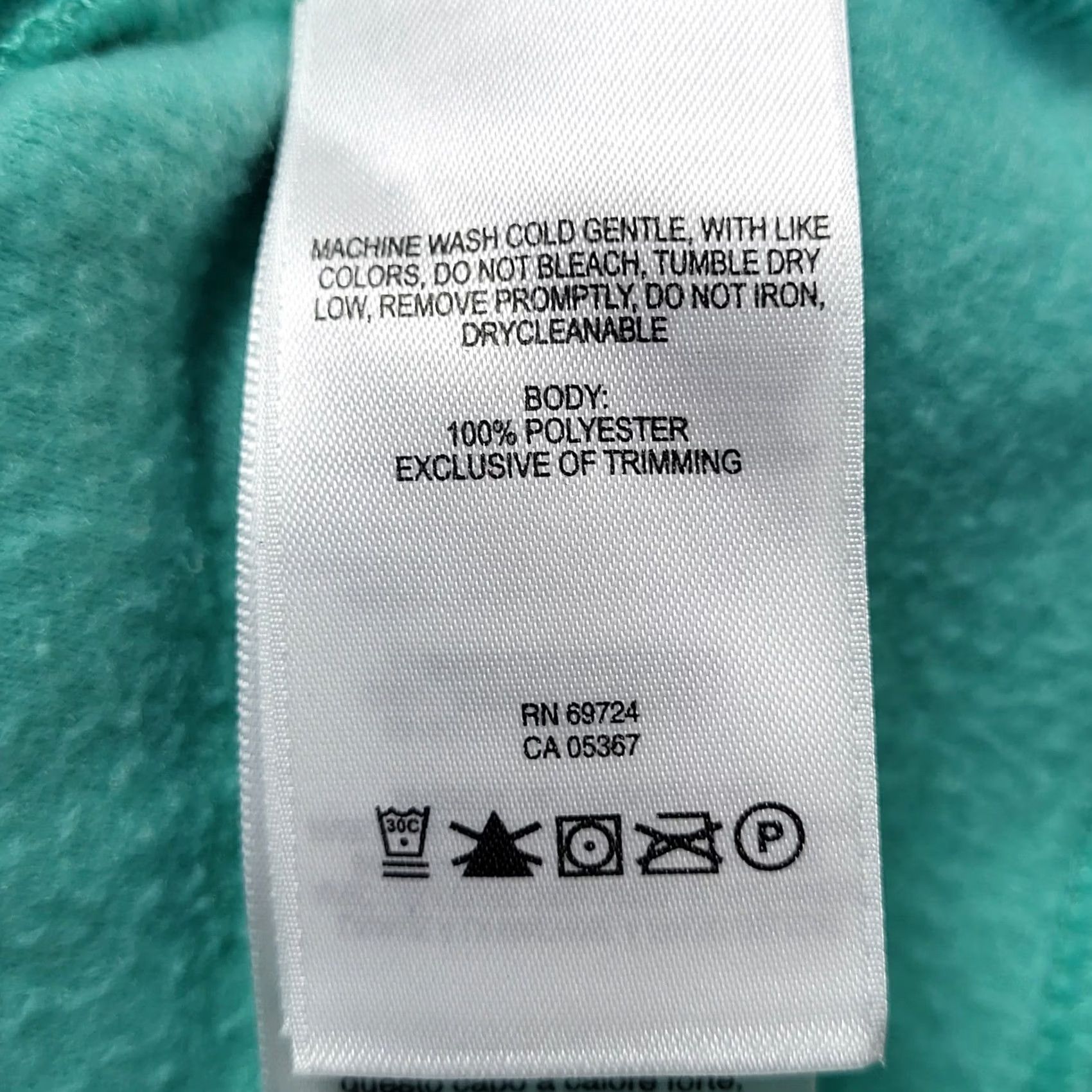 Vintage Columbia Fleece Vest Womens Large Full Zip Sleeveless Turquoise Blue Jacket Vest Blue Zip Pockets Casual Women Size L / US 10 / IT 46 - 6 Thumbnail
