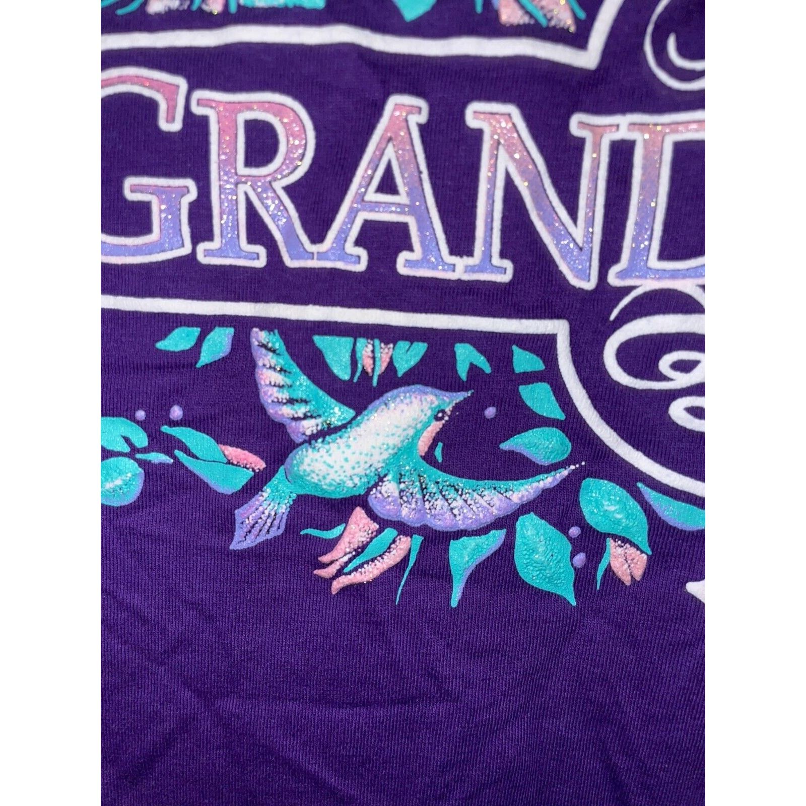 Jerzees Vintage The Grand Palace Shirt Purple Tee VTG 90s L Large Size US L / EU 52-54 / 3 - 3 Thumbnail