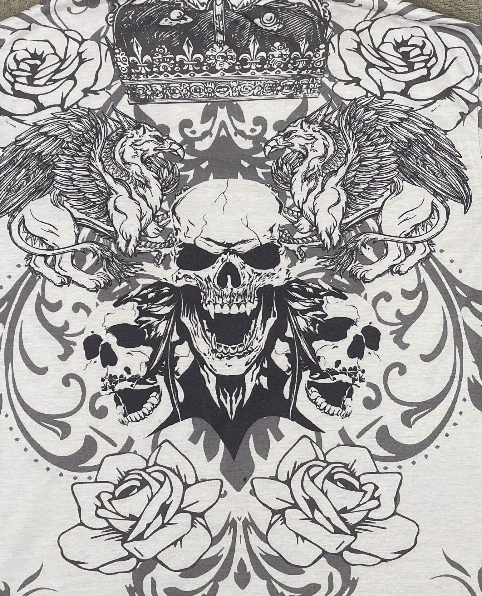 Vintage Vintage Skull T-Shirt Size US S / EU 44-46 / 1 - 3 Thumbnail
