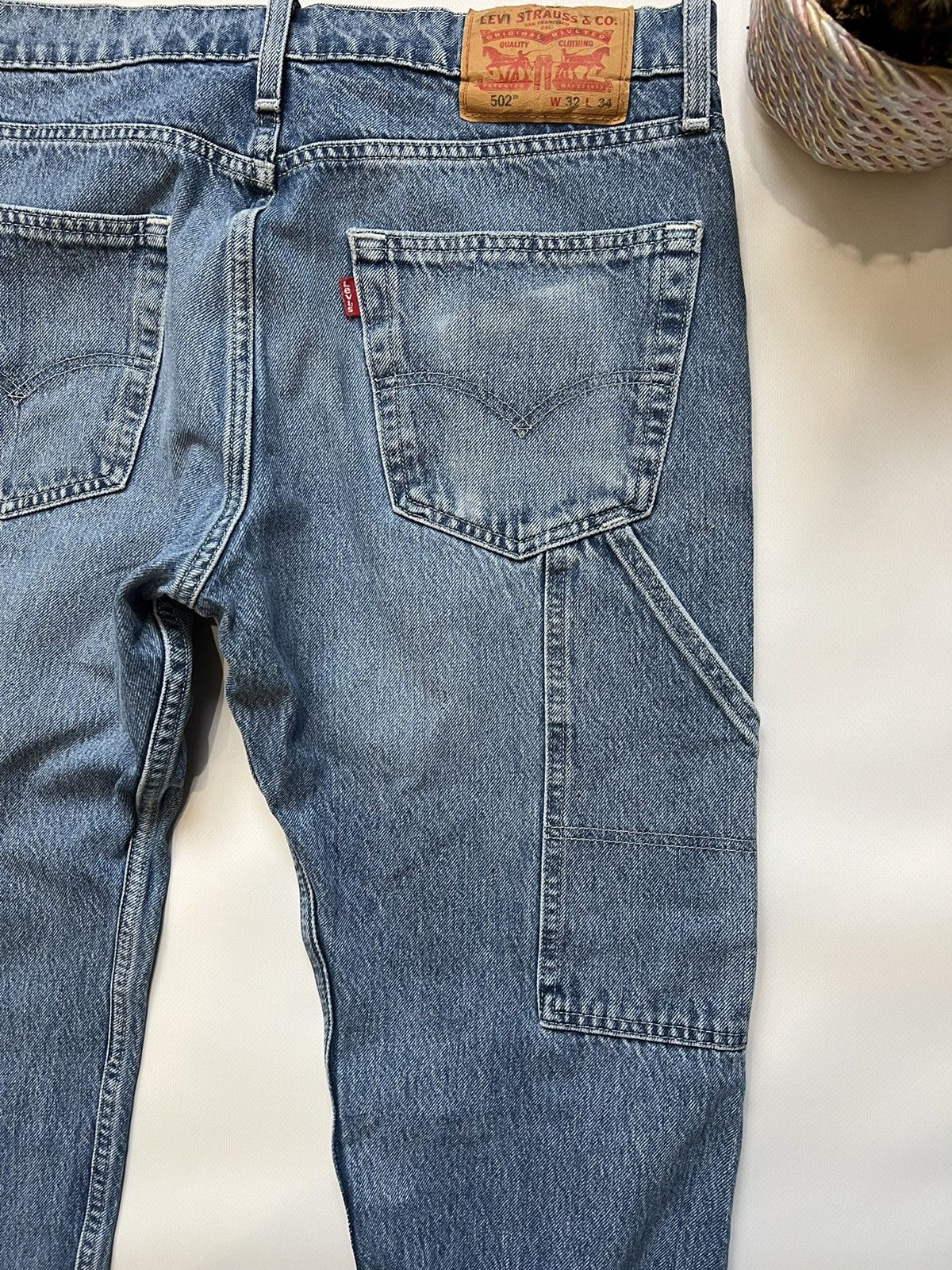 Levi's Vintage Levis Blue Denim Pants Jeans Cargo Size US 32 / EU 48 - 2 Thumbnail