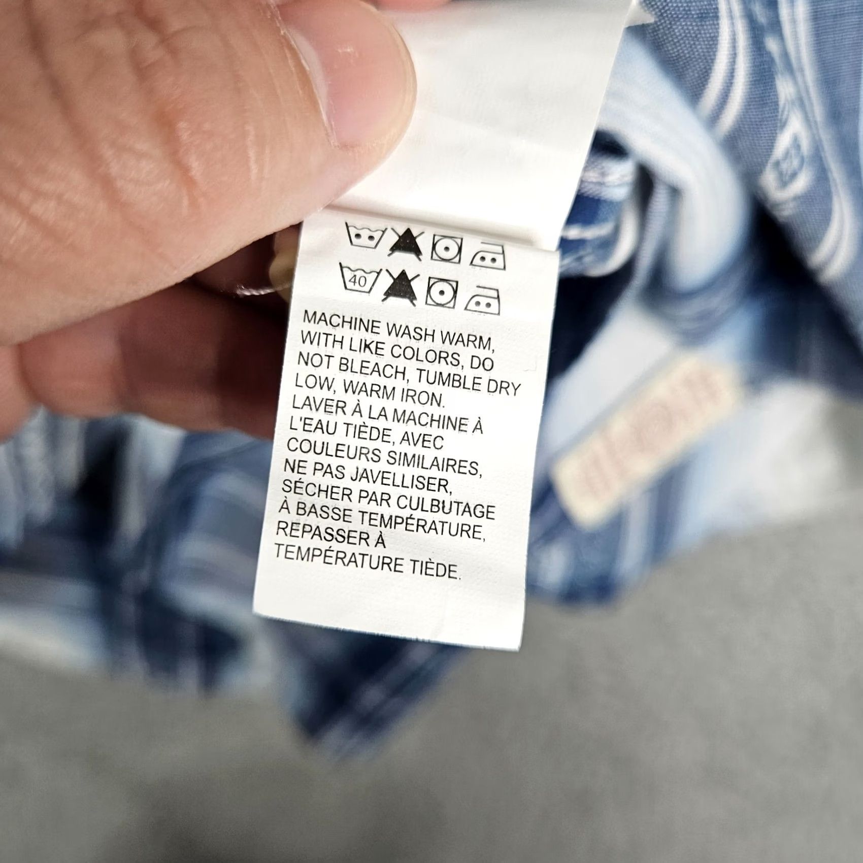 Lucky Brand LUCKY BRAND Men’s Blue Plaid Snap Button Shirt XL Button-Up Casual Denim-Style? Not Denim Size US XL / EU 56 / 4 - 5 Thumbnail