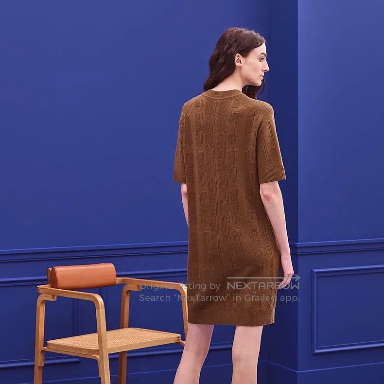Hermes Hermes Knit Dress Size S / US 4 / IT 40 - 8 Thumbnail