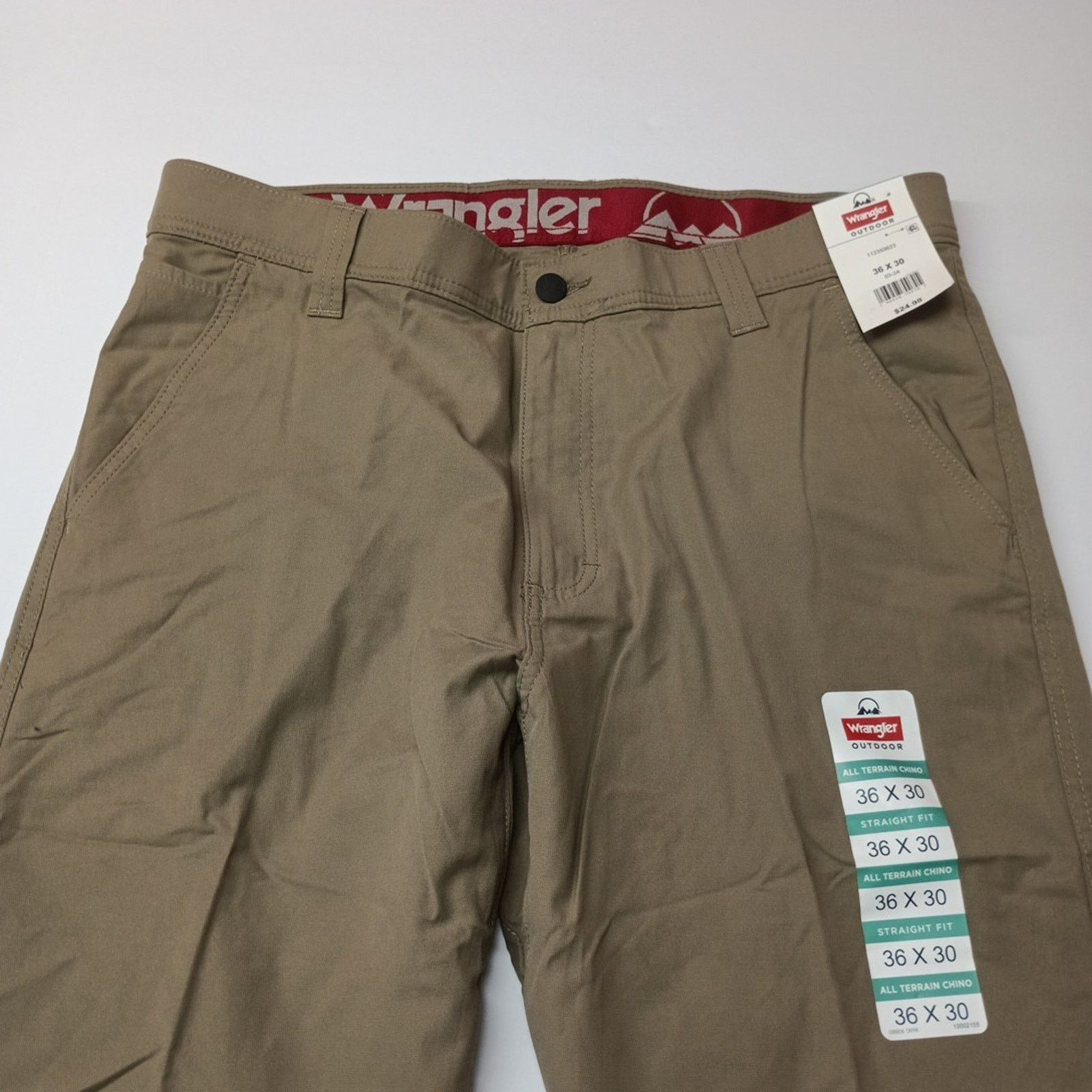 Wrangler Wrangler All Terrain Chino Pants Men's 36x30 Brindle Stretch Size US 36 / EU 52 - 4 Thumbnail