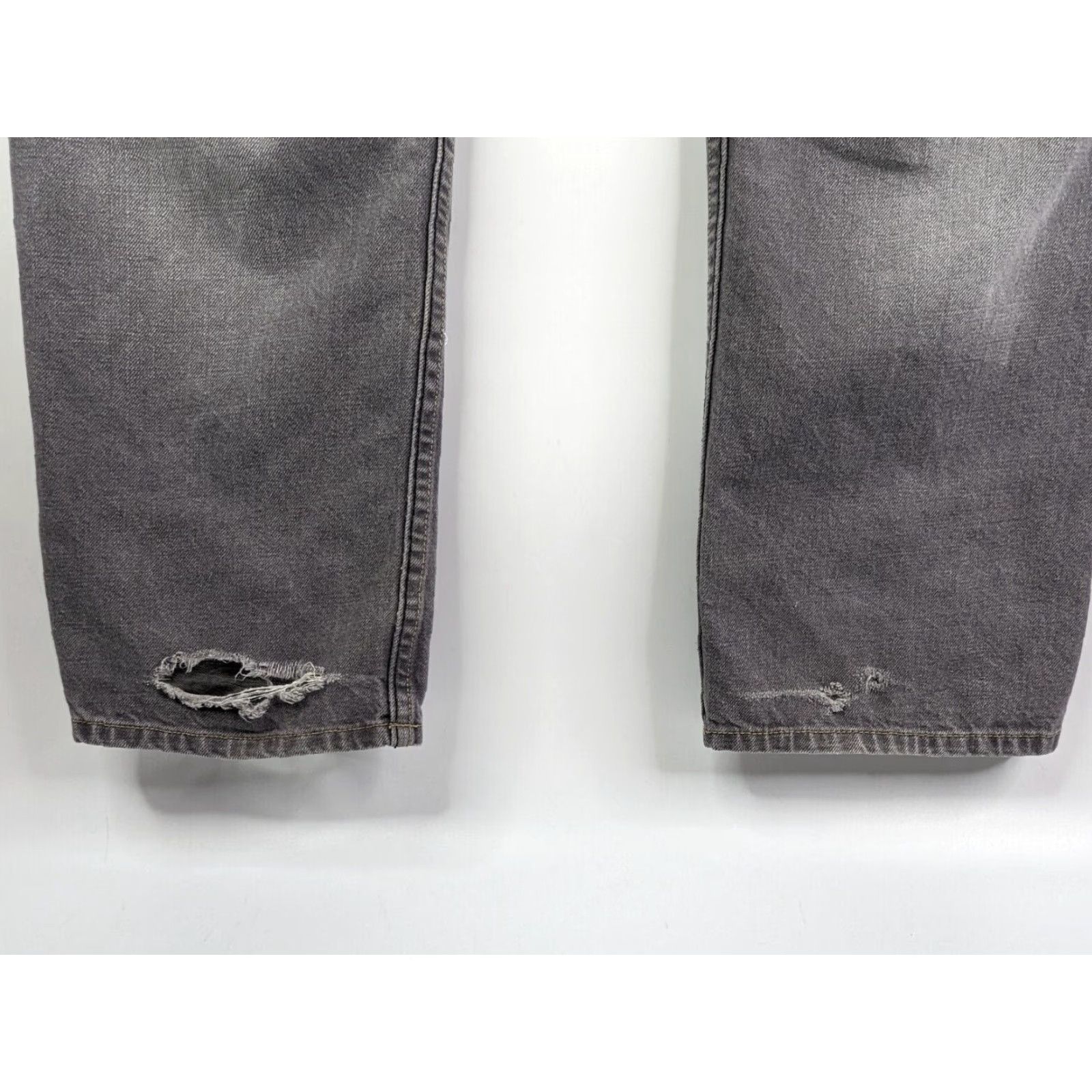 Dickies Dickies Jeans Straight Gray Mens Size 36 5-Pocket Denim Cotton Belt Loops Logo Distressed? No Distressed: No Size US 36 / EU 52 - 7 Thumbnail