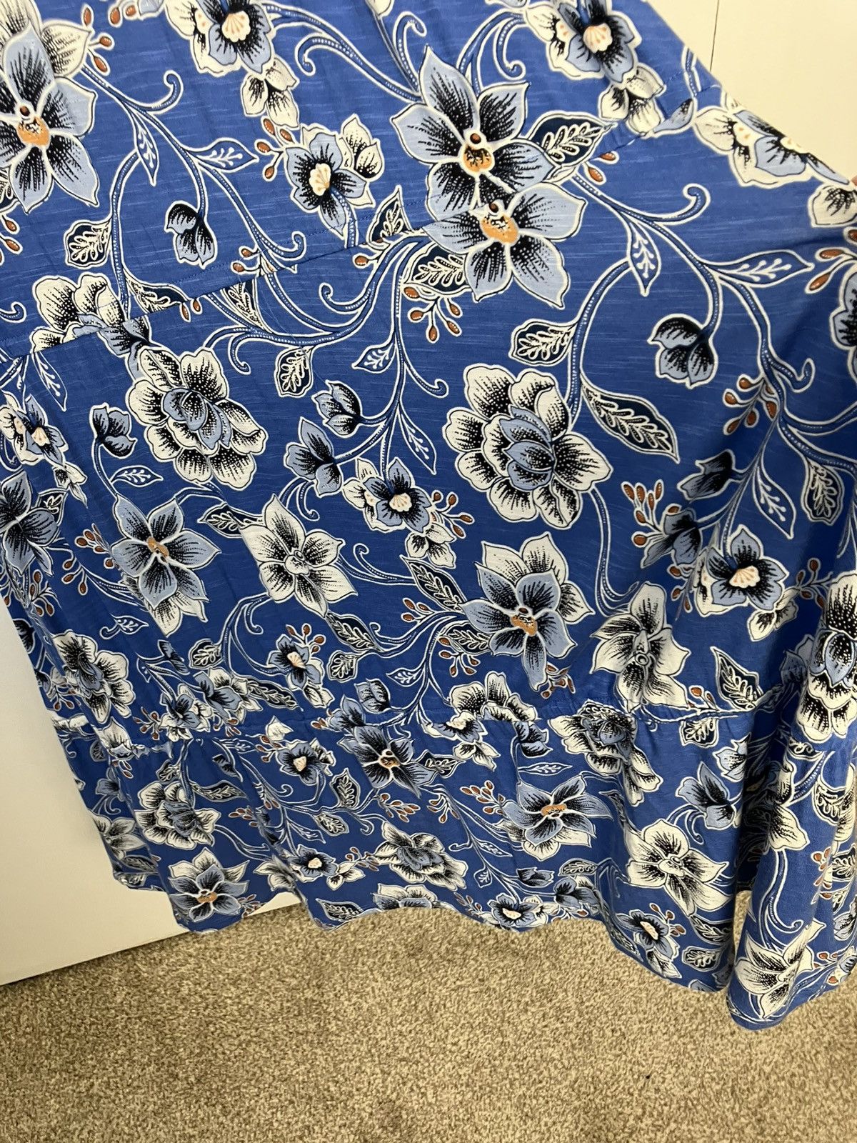 J. Jill J Jill Petite Floral Midi Dress size XS Size XS / US 0-2 / IT 36-38 - 6 Thumbnail