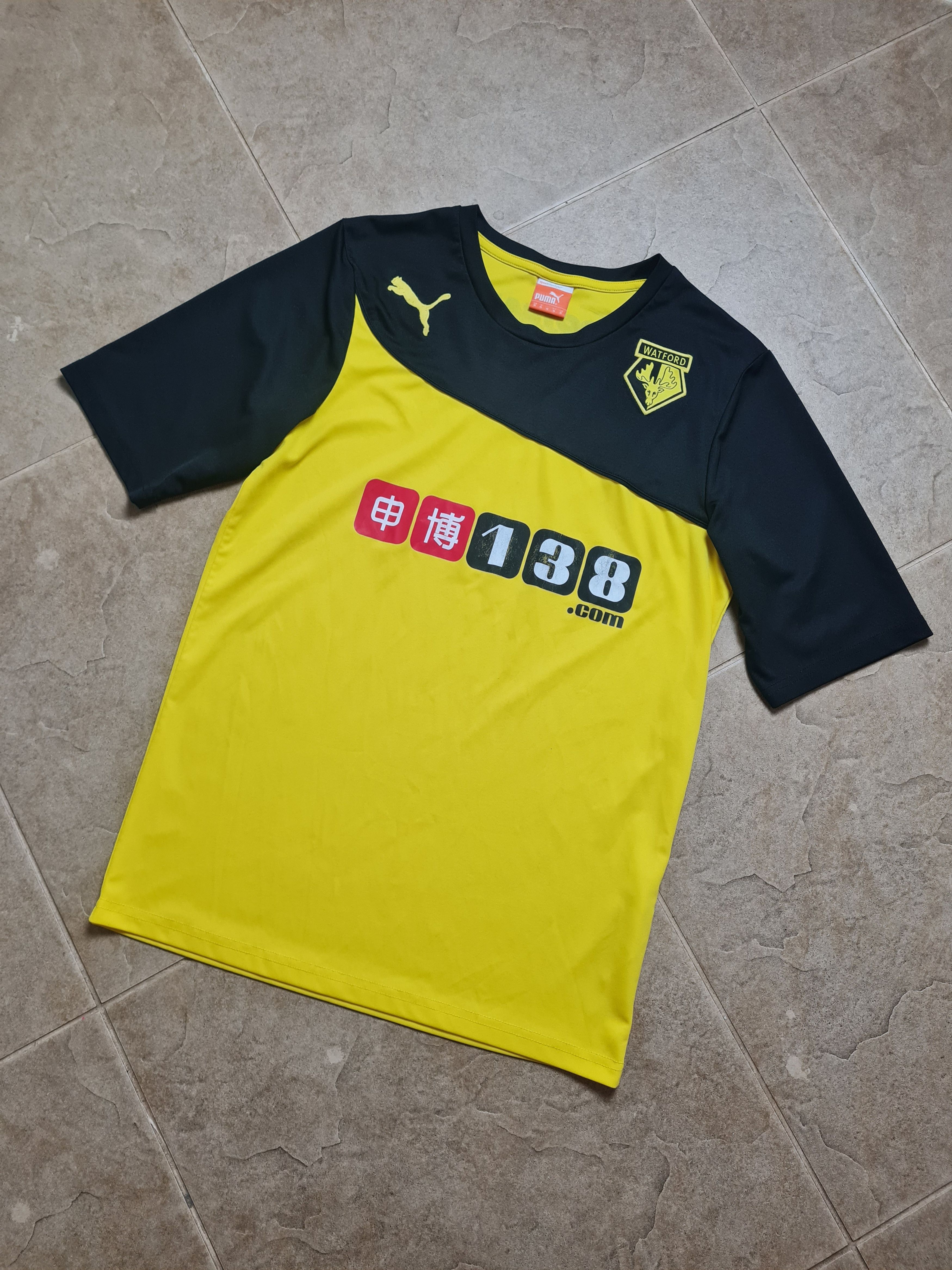 Puma Jersey Puma WATFORD ENGLAND 2013/2014 HOME FOOTBALL SHIRT Size US M / EU 48-50 / 2 - 5 Thumbnail