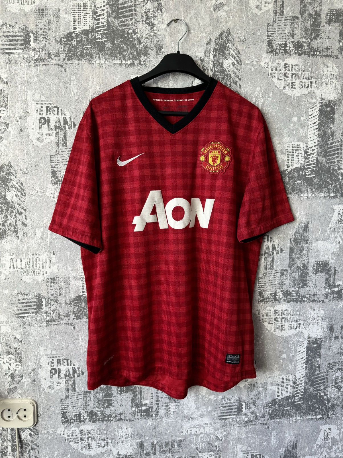 Vintage Nike Manchester United Vintage Jersey Size US XL / EU 56 / 4 - 1 Thumbnail