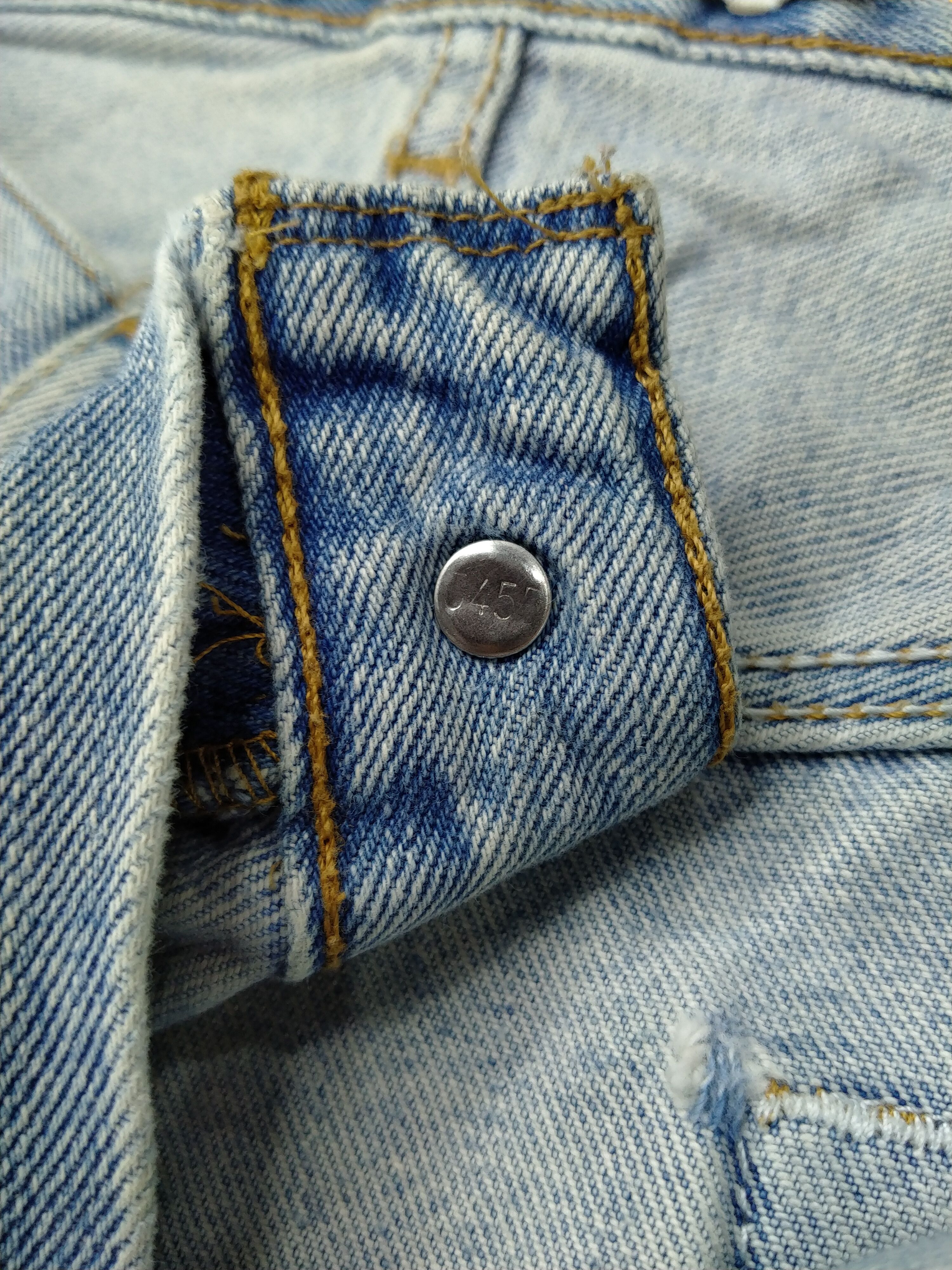 Japanese Brand Light Blue Vintage Levi's 505 Regular Denim 40x30.5 JN637 Size US 40 / EU 56 - 7 Thumbnail