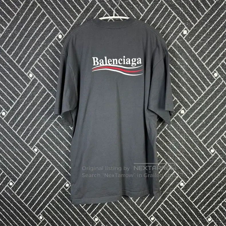 Balenciaga Balenciaga Black Cola Short Sleeve Size US M / EU 48-50 / 2 - 2 Thumbnail