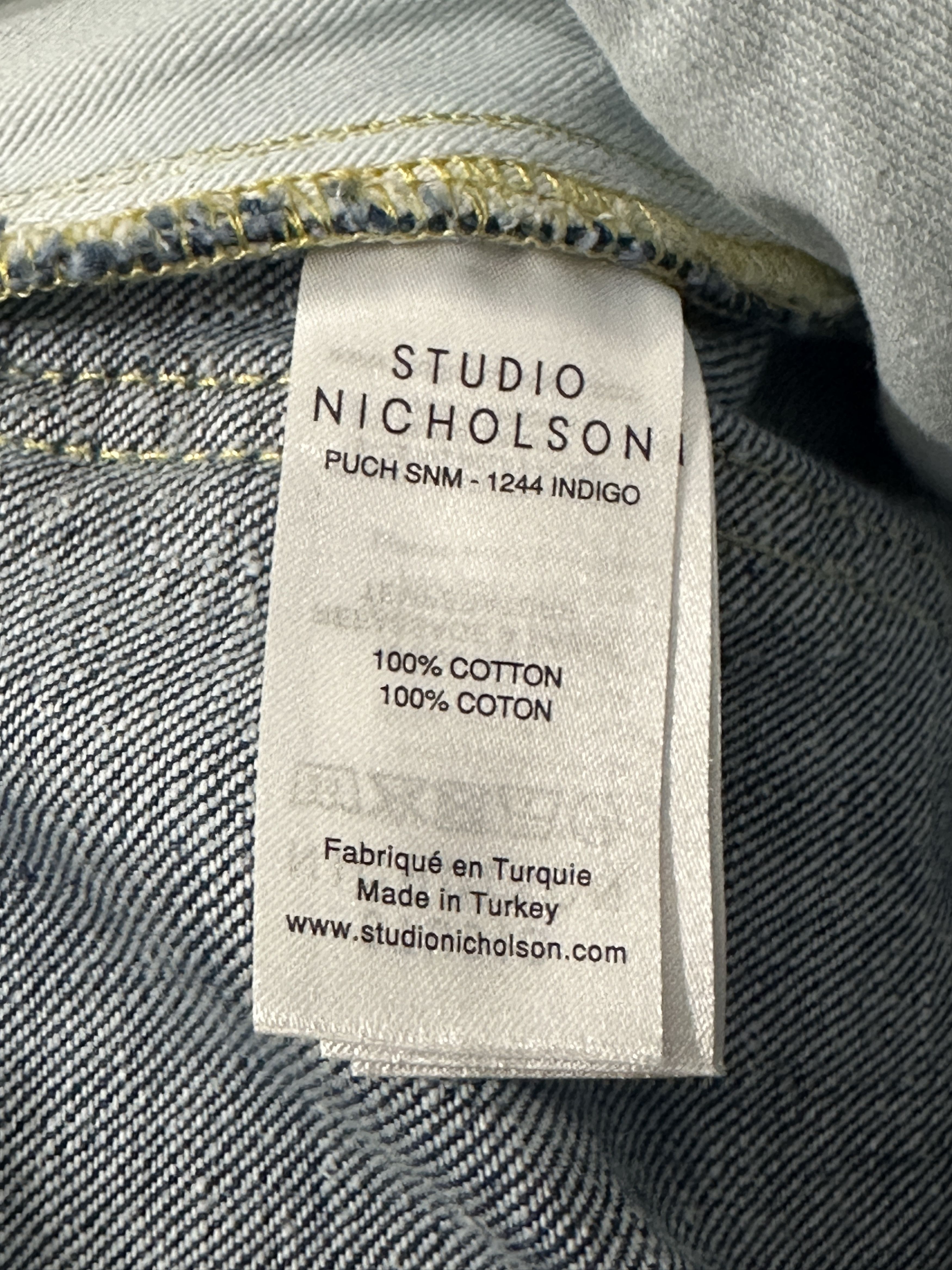 Studio Nicholson STUDIO NICHOLSON PUCH Denim Size US 30 / EU 46 - 4 Thumbnail