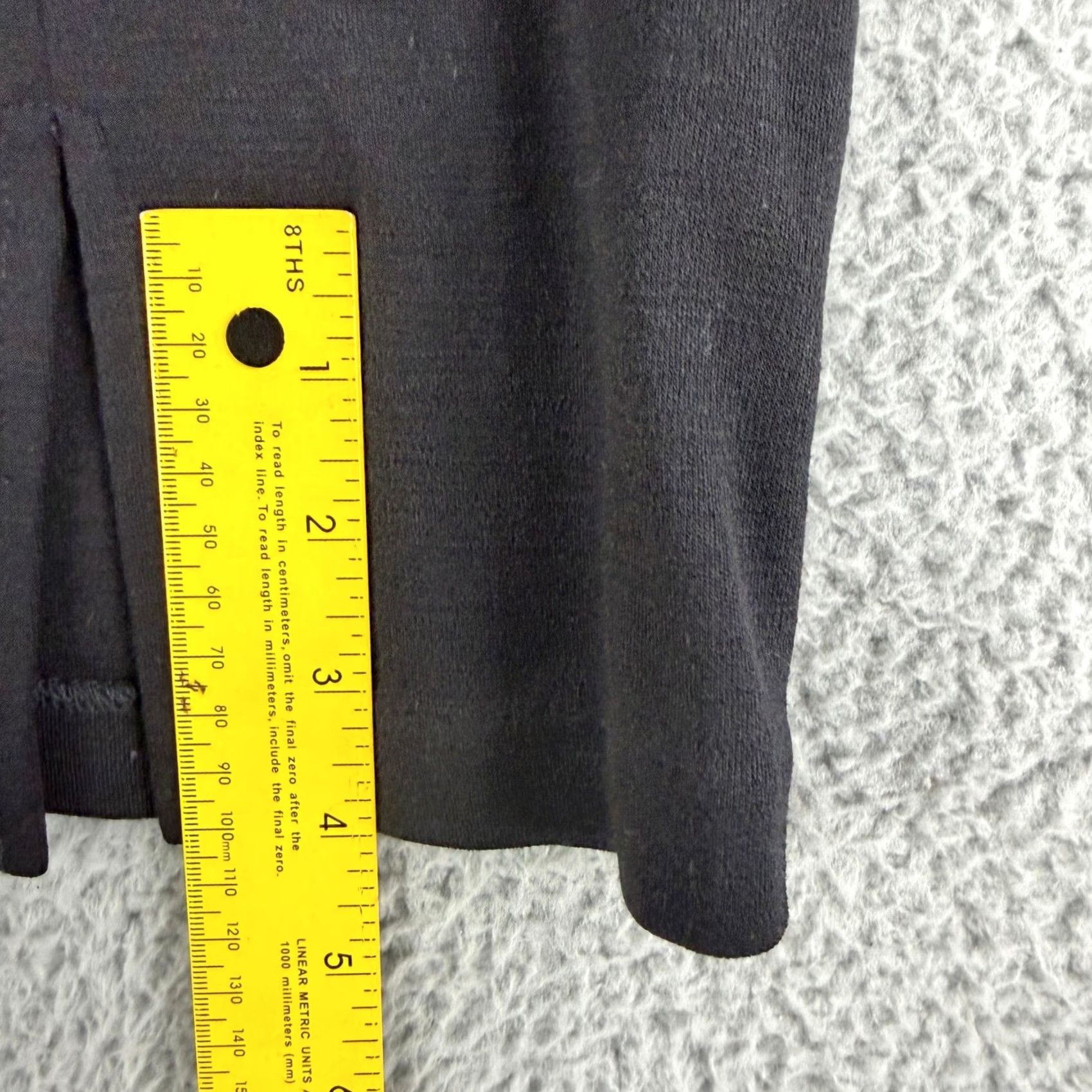 Alice + Olivia Alice + Olivia Sheath Dress Womens 2 Black Long Sleeve V-Neck Wrap Front Slit Size XS / US 0-2 / IT 36-38 - 7 Thumbnail