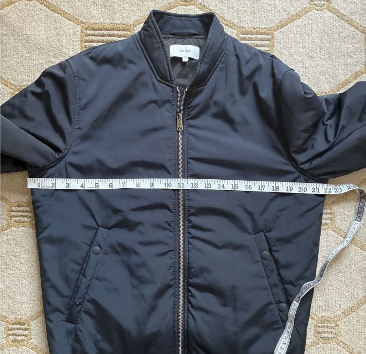 Reiss Reiss Padded Bomber Jacket *Read Size US M / EU 48-50 / 2 - 8 Thumbnail