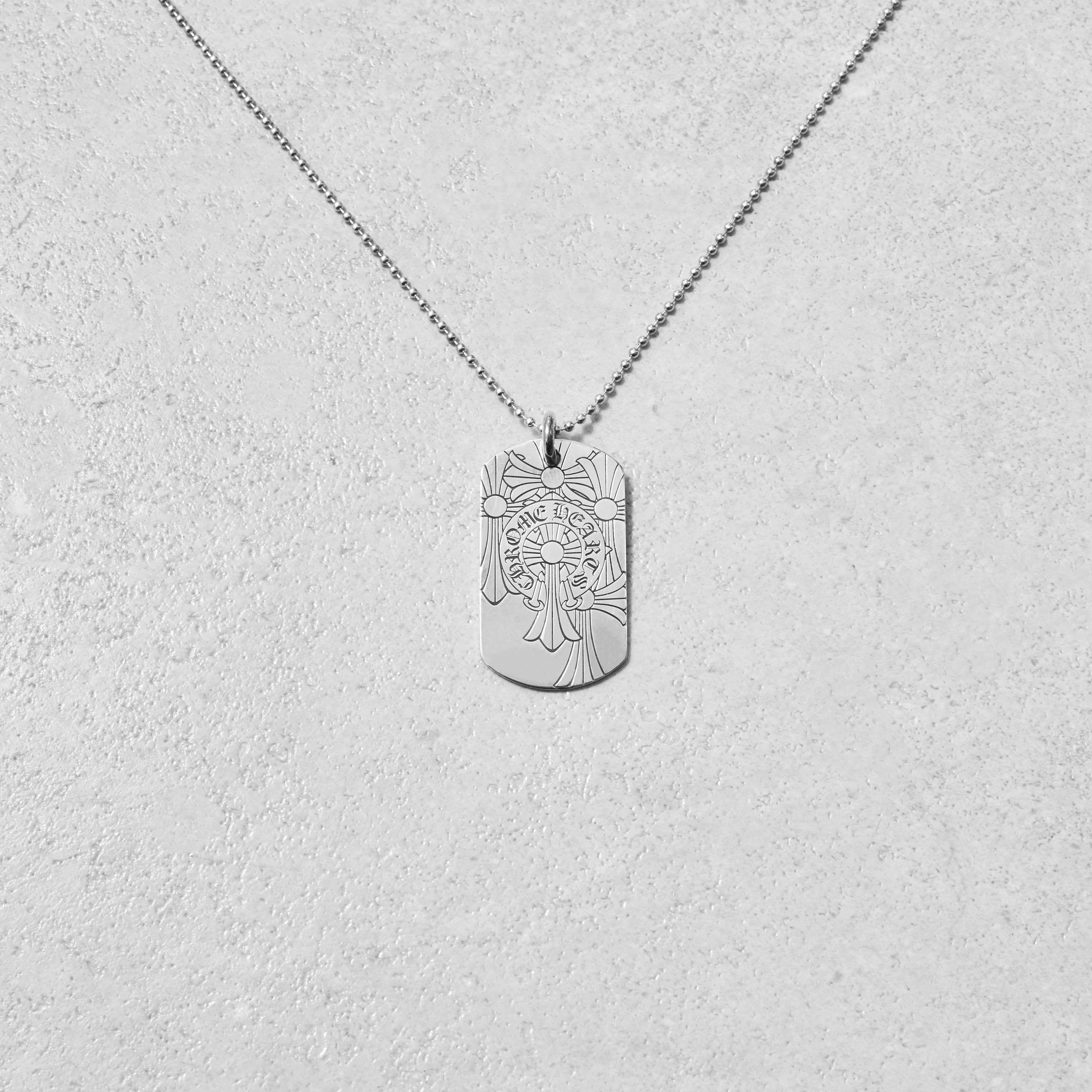 Chrome Hearts CHROME HEARTS Dog Bless Cemetery Coss Necklace Size ONE SIZE - 2 Thumbnail