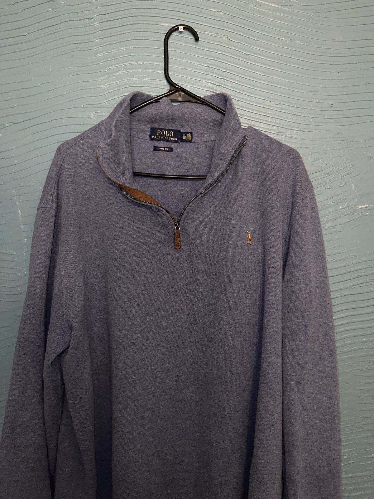 Polo Ralph Lauren Vintage Polo Ralph Lauren quarter zip up sweater XL Size US XL / EU 56 / 4 - 6 Thumbnail