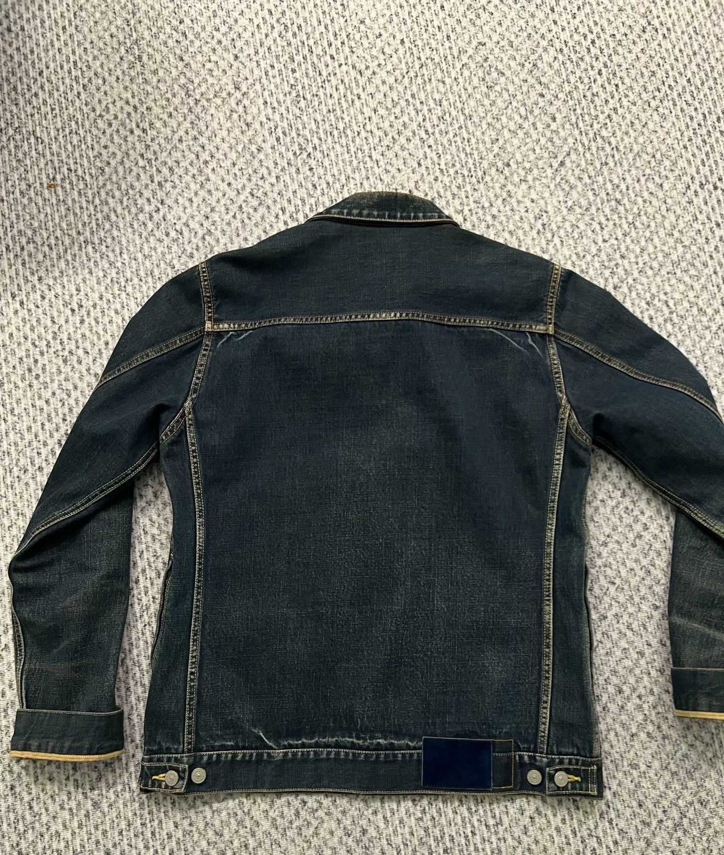 Visvim VISVIM 101 JKT DMGD-1003 Denim Jacket Size US L / EU 52-54 / 3 - 1 Thumbnail
