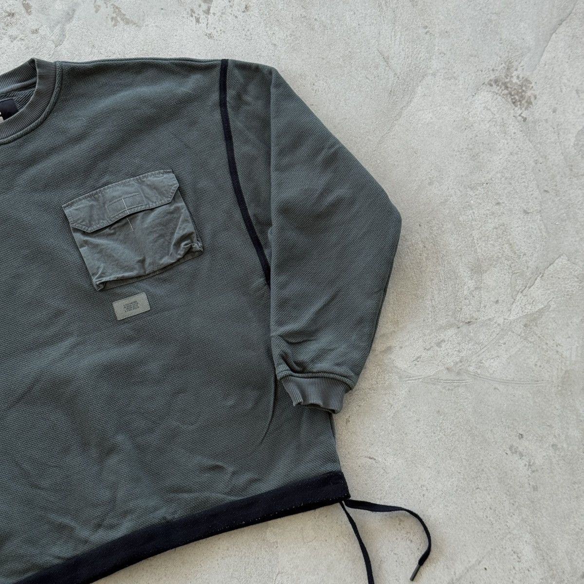 G-Star G Star Raw Heavyweight Military Style Baggy Sweatshirt Y2K Size US XL / EU 56 / 4 - 2 Thumbnail