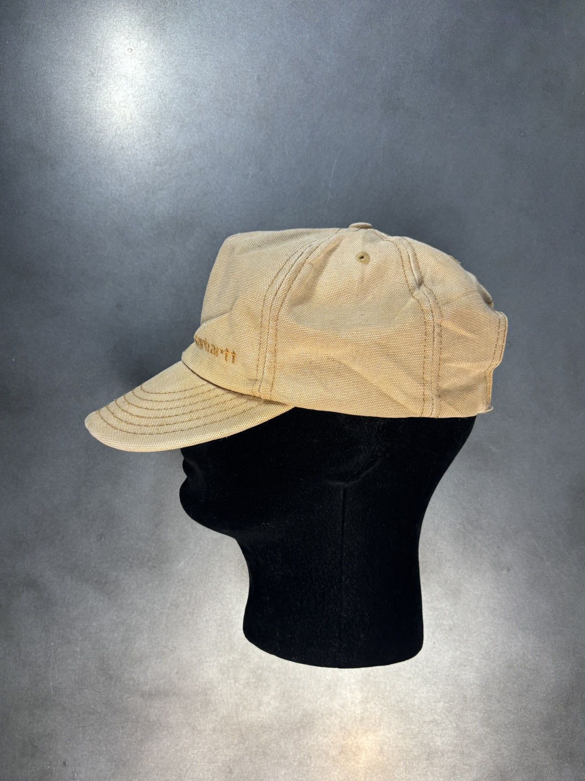 Carhartt × Vintage Vintage Carhartt Hat Duck Canvas Snapback Made in USA Cap 90 Size ONE SIZE - 1 Thumbnail