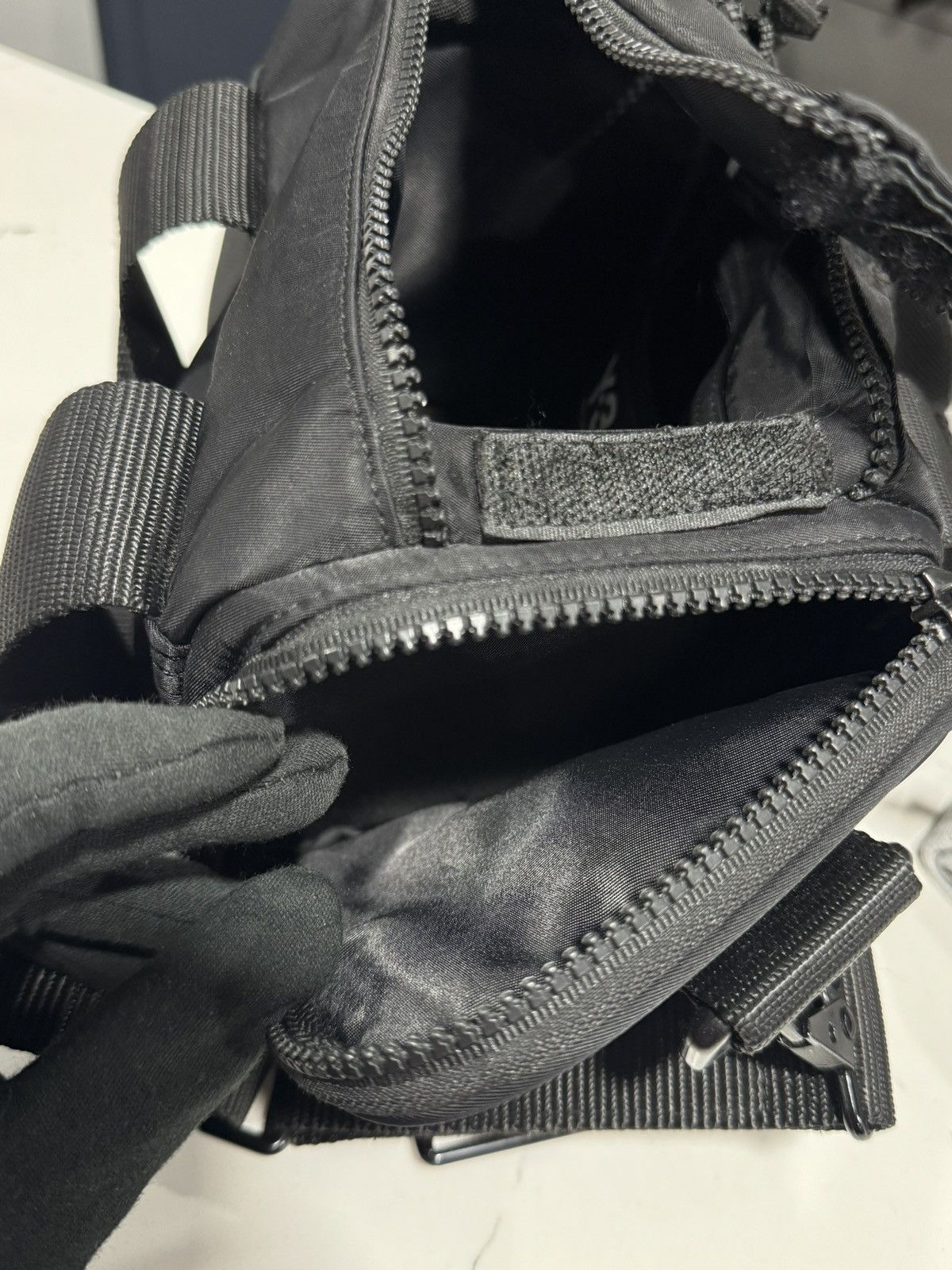 Y-3 adidas x Y-3 Yohji Yamamoto Crossbody Mini Duffel Bag Black Size ONE SIZE - 18 Thumbnail