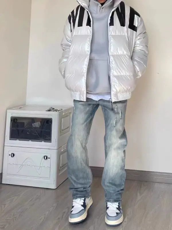 Japanese Brand VIBE Vintage washed distressed loose straight-leg jeans Size US 34 / EU 50 - 7 Thumbnail