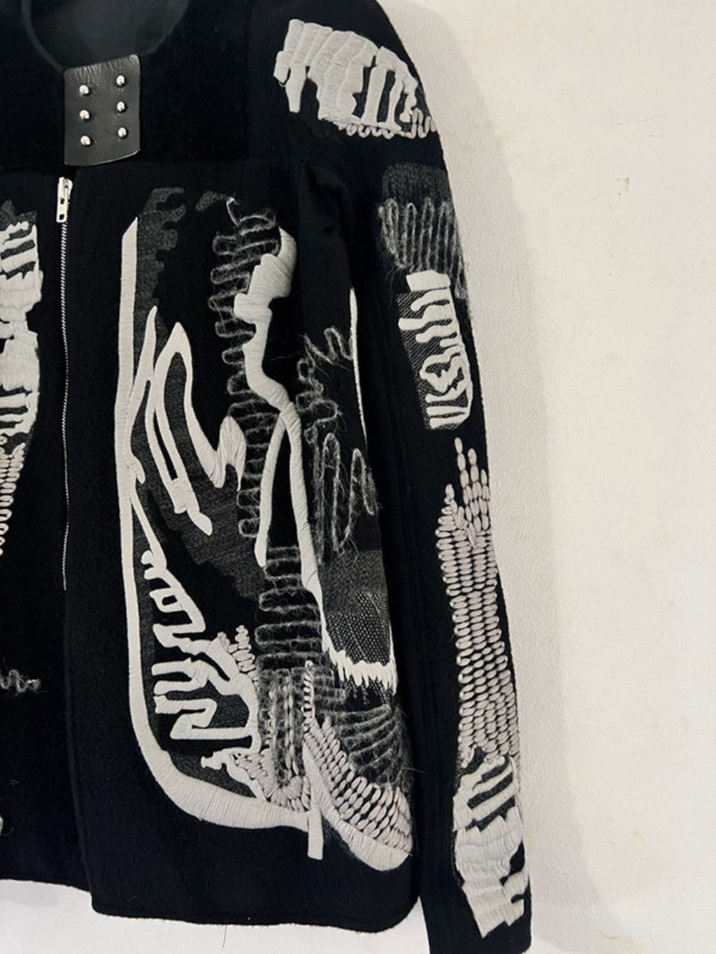 Rick Owens Rick Owens cashmere embroidered coat Size US S / EU 44-46 / 1 - 5 Thumbnail