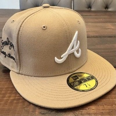 Joe Freshgoods × MLB × New Era Atlanta Braves New Era x Joe Freshgoods Fitted Hat Size ONE SIZE - 1 Thumbnail