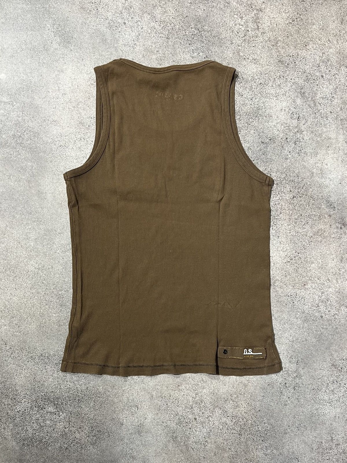 G-Star × Vintage G Star Raw vintage brown tank top Size US S / EU 44-46 / 1 - 4 Thumbnail