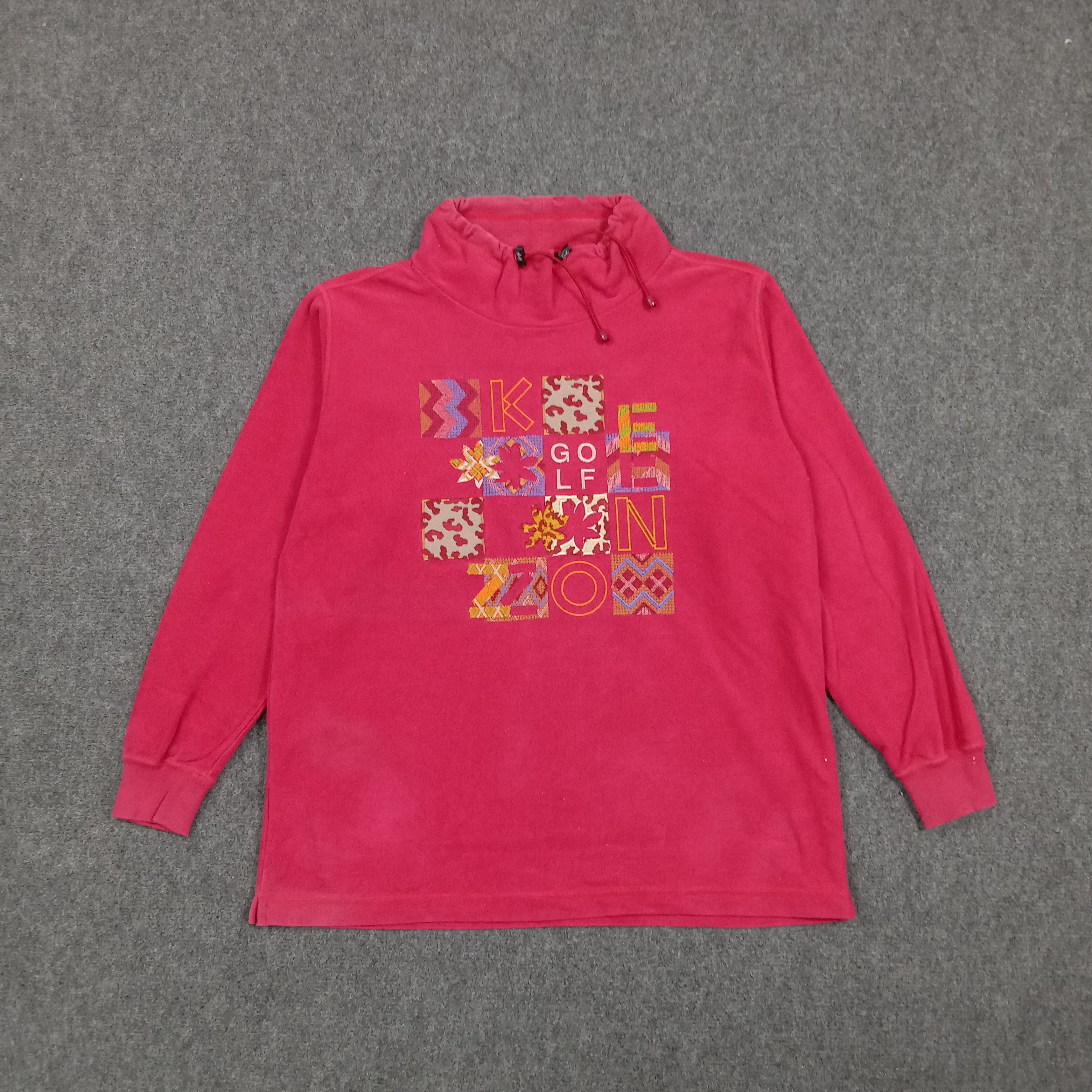 Kenzo Kenzo Golf Japanese Brand Sweatshirt C281N15 Size US M / EU 48-50 / 2 - 1 Thumbnail