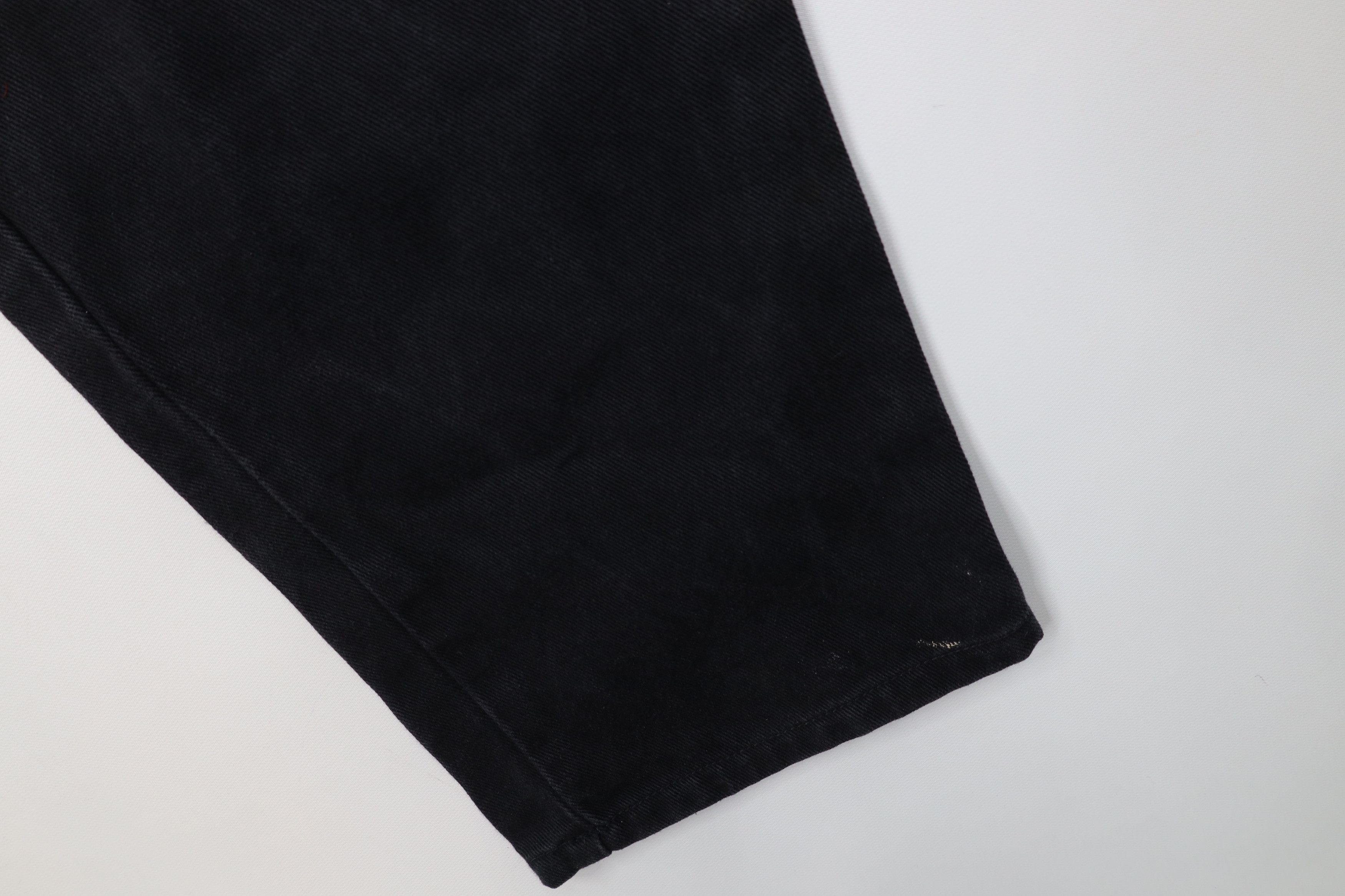 Vintage Vintage 90s Streetwear Baggy Fit Malcolm X Denim Jeans Black Size US 34 / EU 50 - 5 Thumbnail