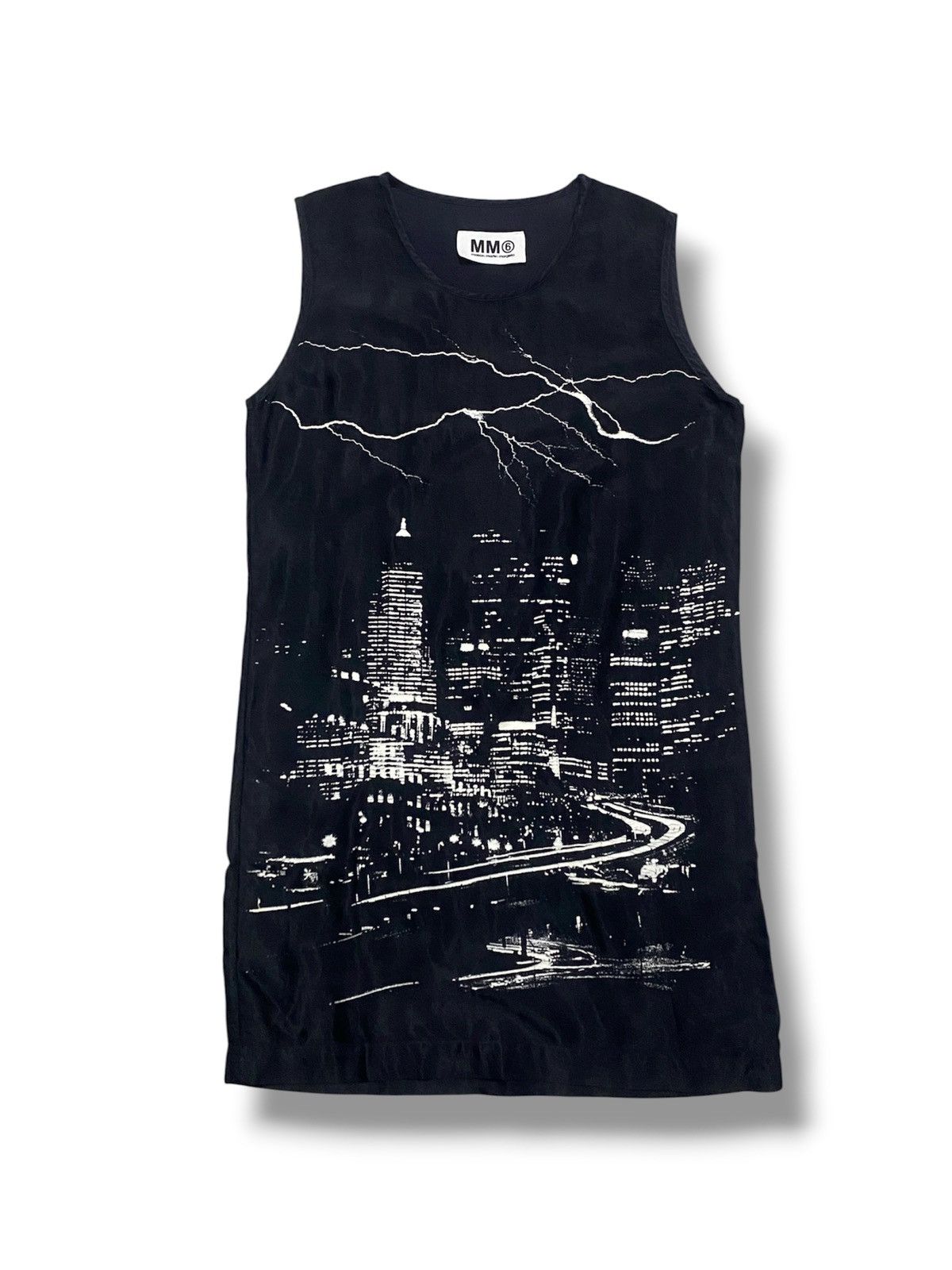 Maison Margiela Martin Margiela - MM6 Paint Skyline Lightnight Sleeveless Size XS / US 0-2 / IT 36-38 - 1 Thumbnail