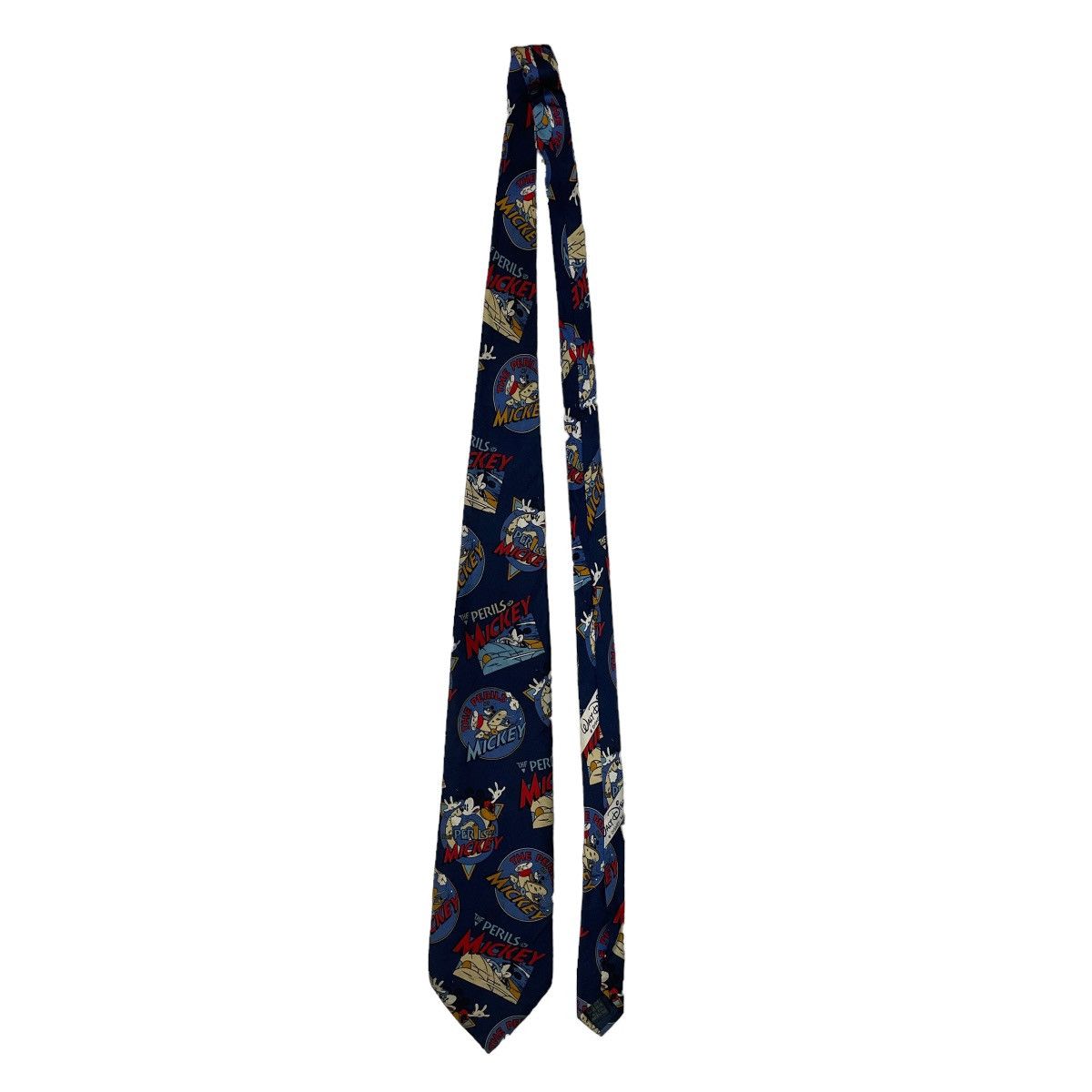 Disney 🔥LAST PRICE🔥 Vintage Disney The Perils Of Mickey Silk Ties Size ONE SIZE - 6 Thumbnail
