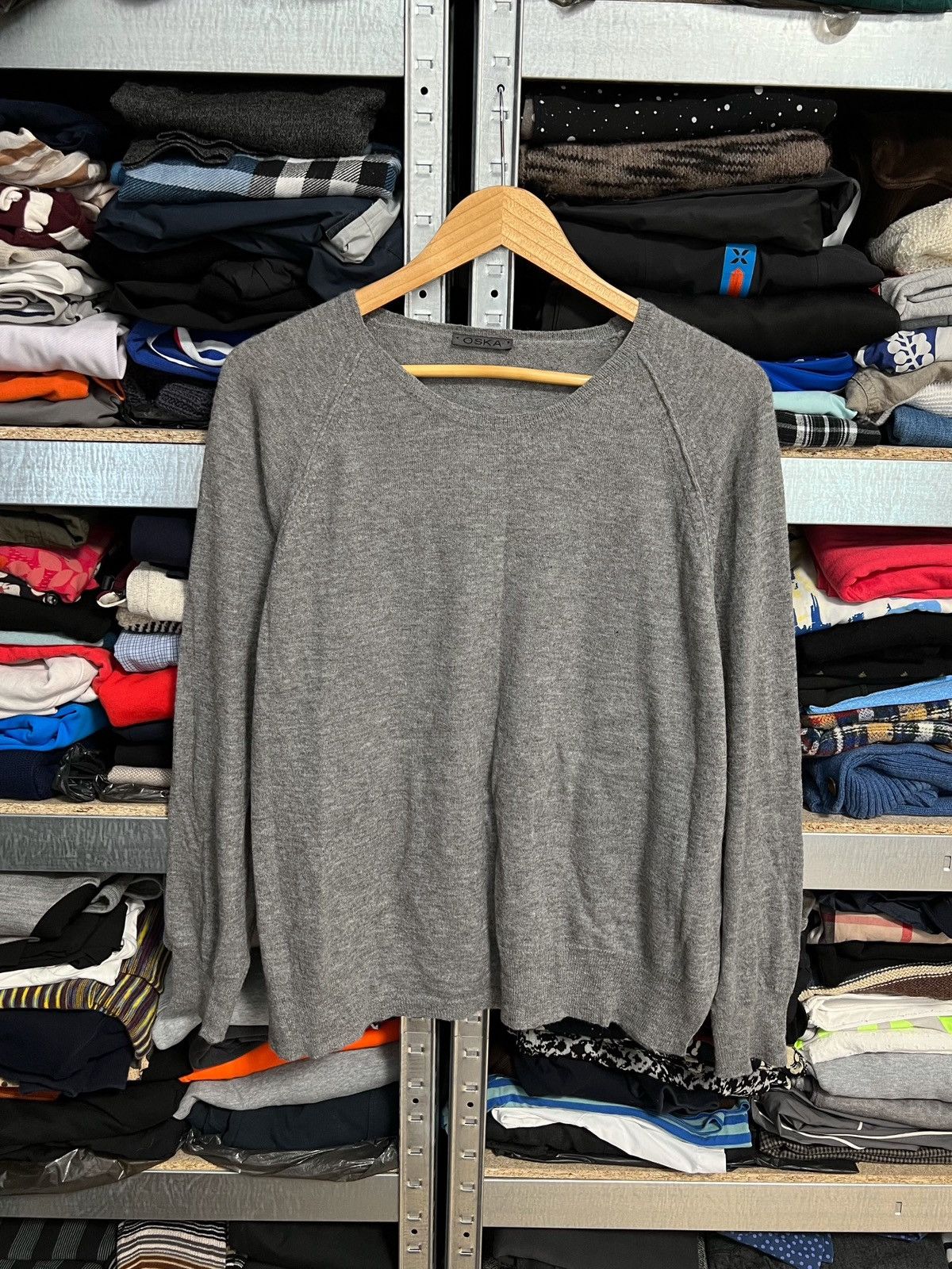 OSKA Women’s Oska Sweater Long Sleeve Lightweight Pullover Size 2 Size M / US 6-8 / IT 42-44 - 1 Thumbnail